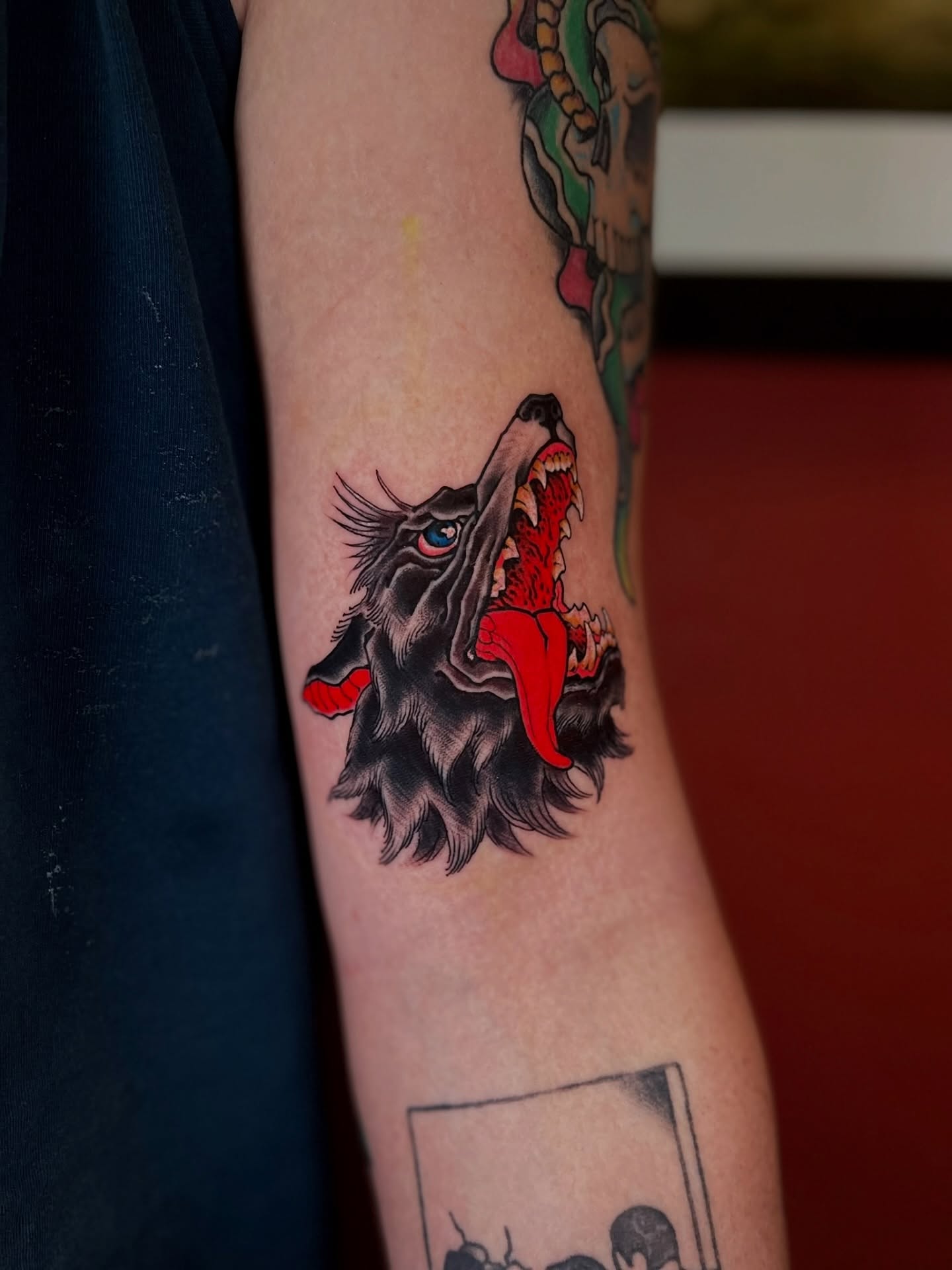 Tattoo by @jacoabarca — american_traditional, dark_realism