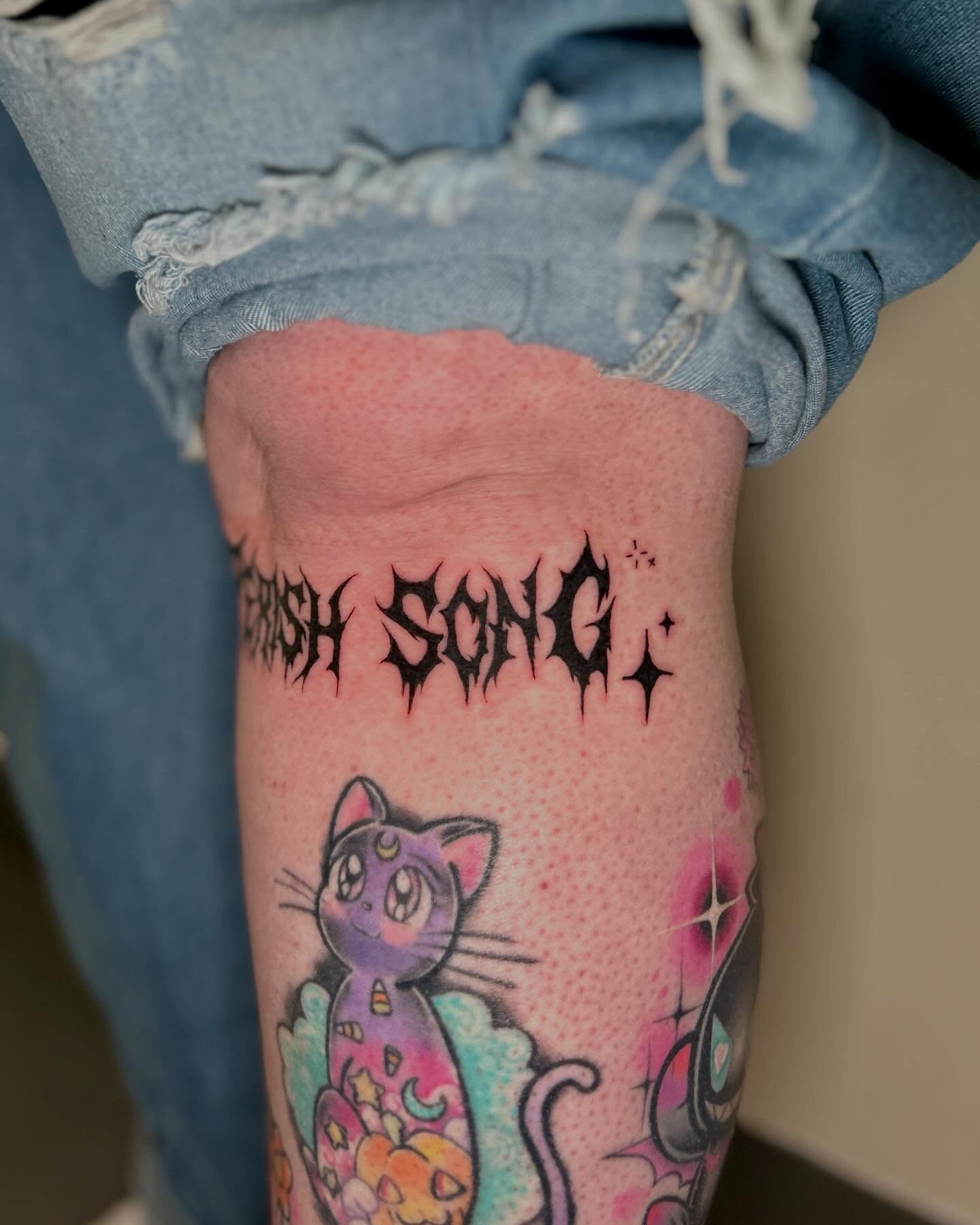 Tattoo by @alleytatts_ — trash_polka