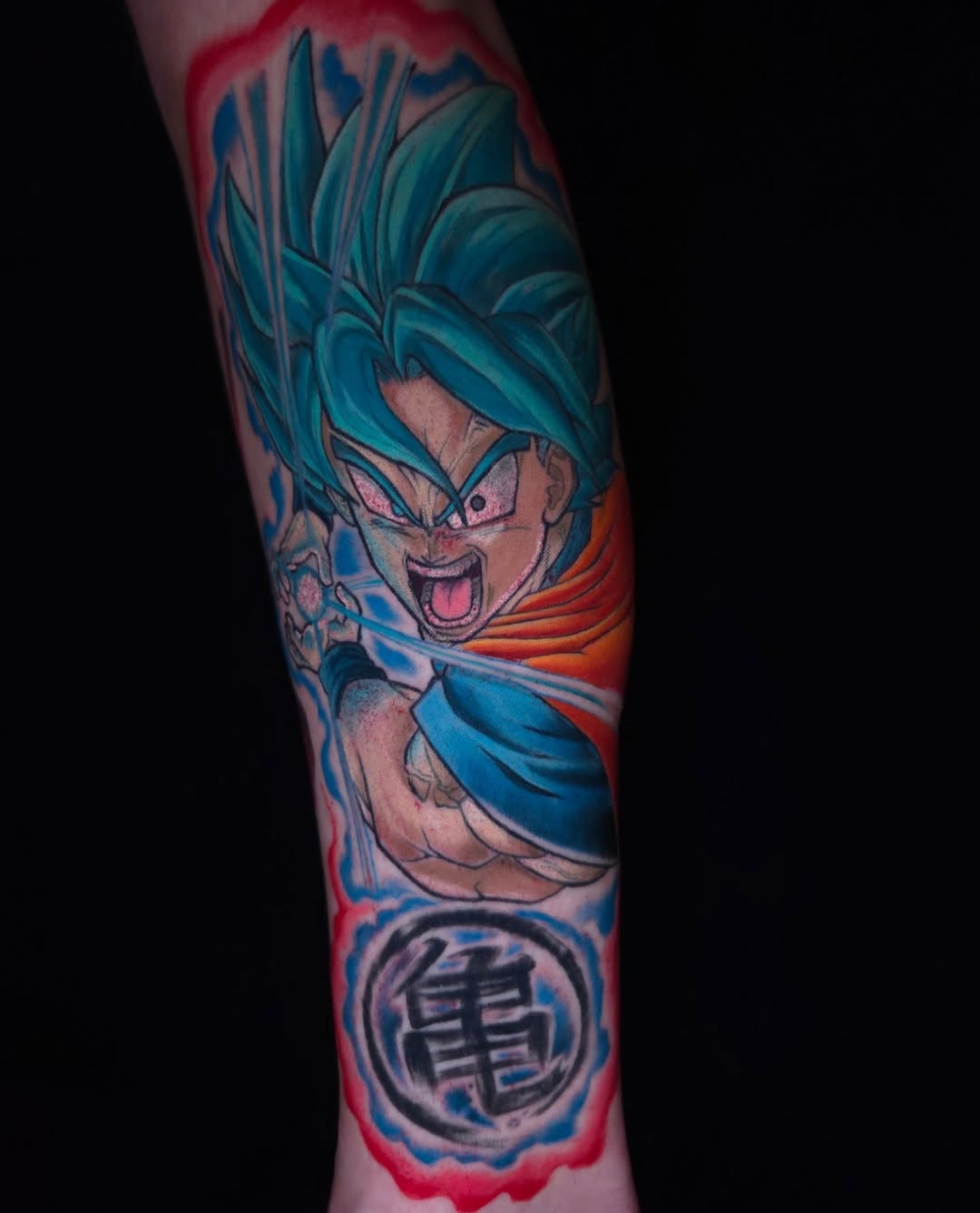 Tattoo by @devanv_tattoos — anime, new_school