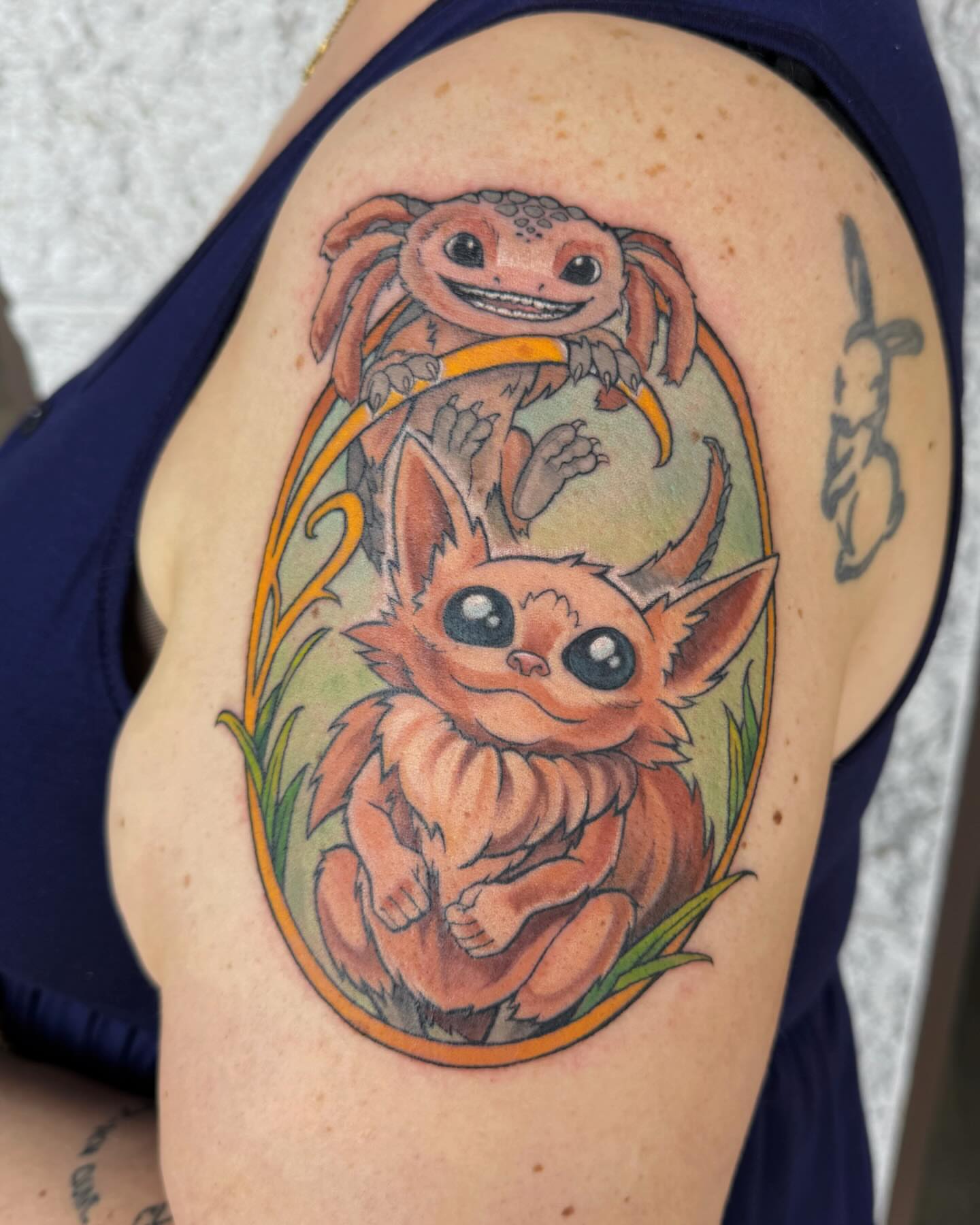 Tattoo by @sugar.sins.tattoo — realism, illustrative