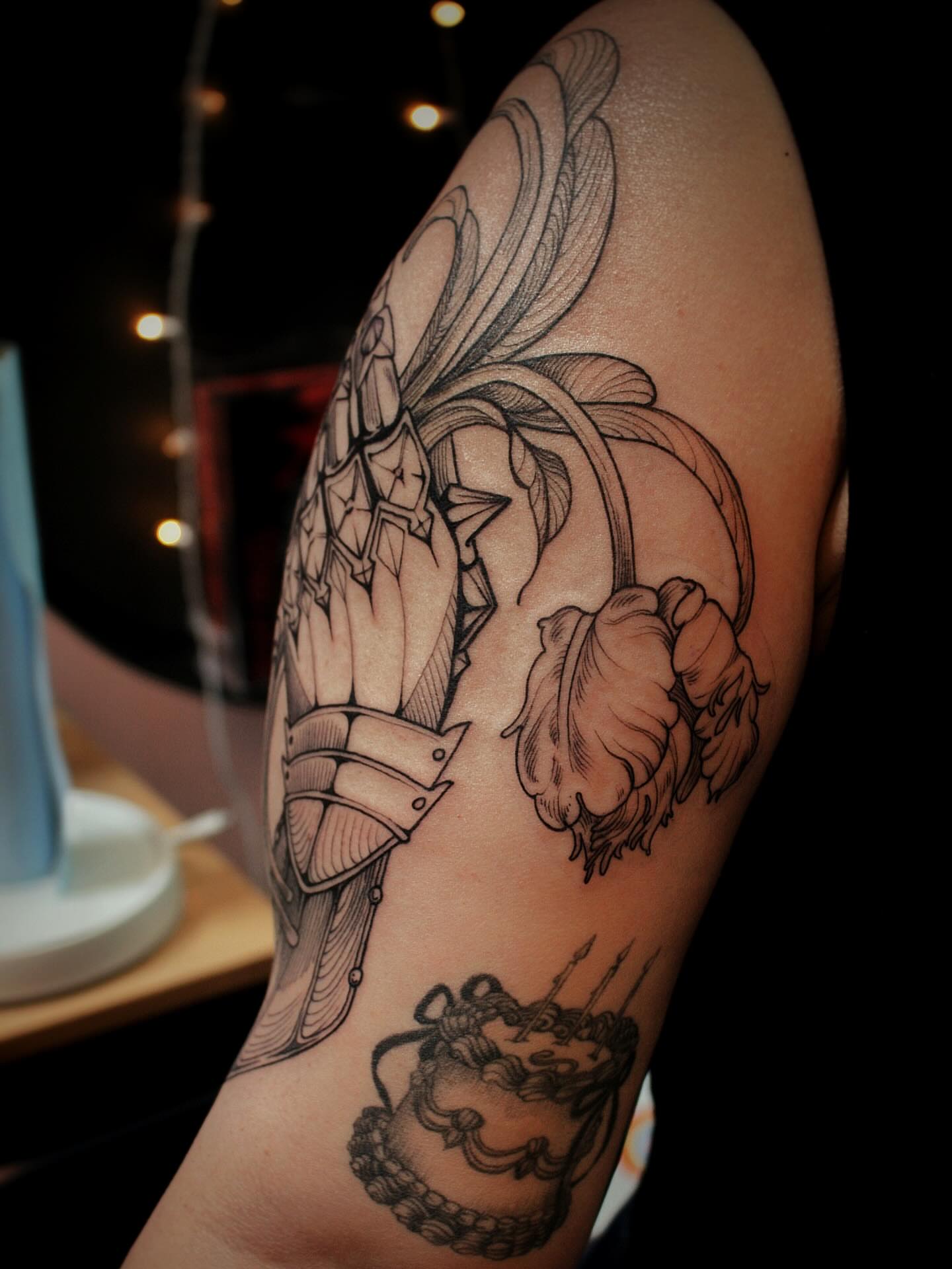 Tattoo by @summerbee_tattoo — black_and_grey, realism