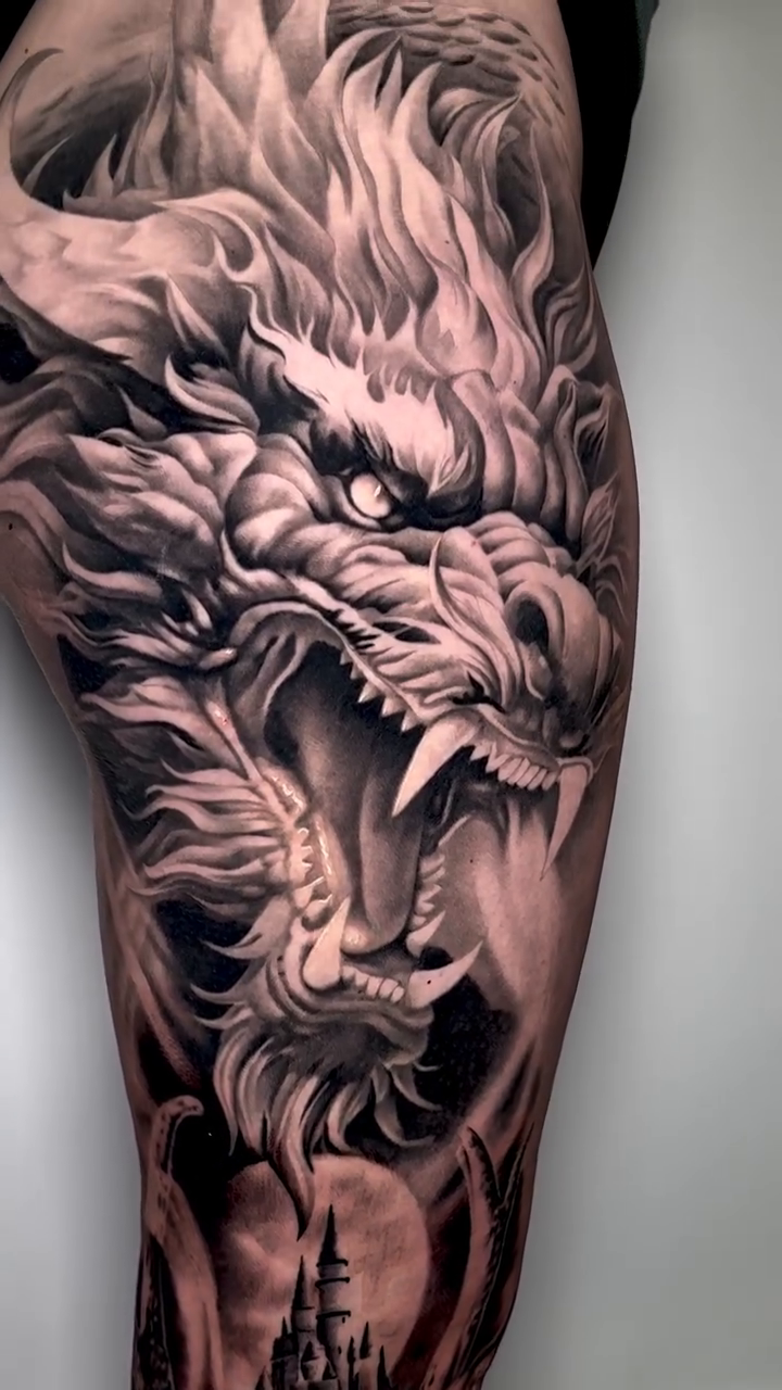 Tattoo by @leahross_tattoo — realism, dark_realism