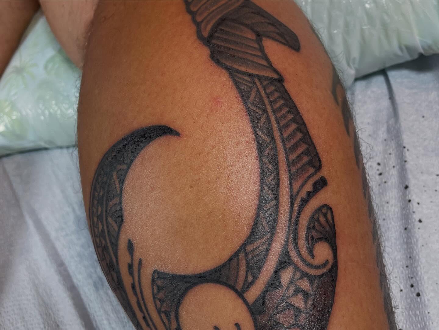 Tattoo by @alexbtatz — black_and_grey, tribal
