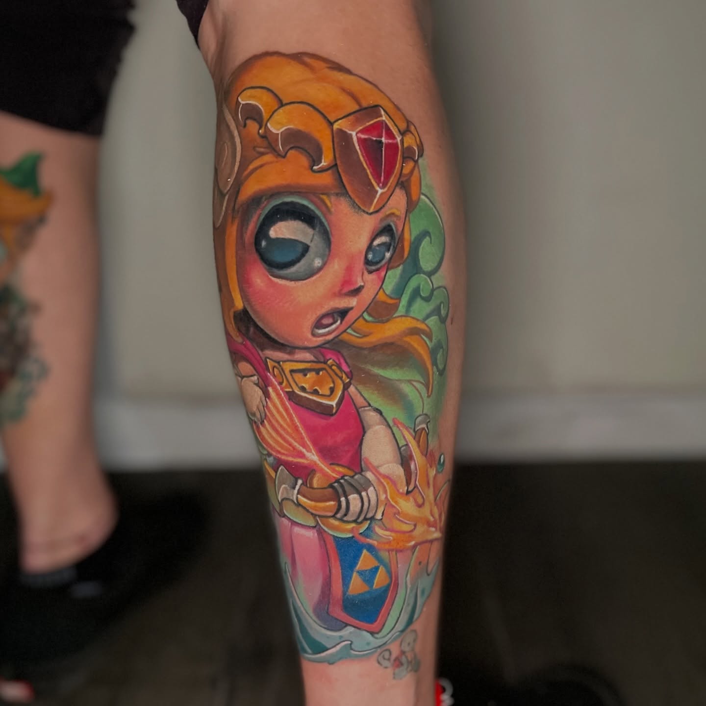 Tattoo by @jacob_webb_tattoo — new_school, anime