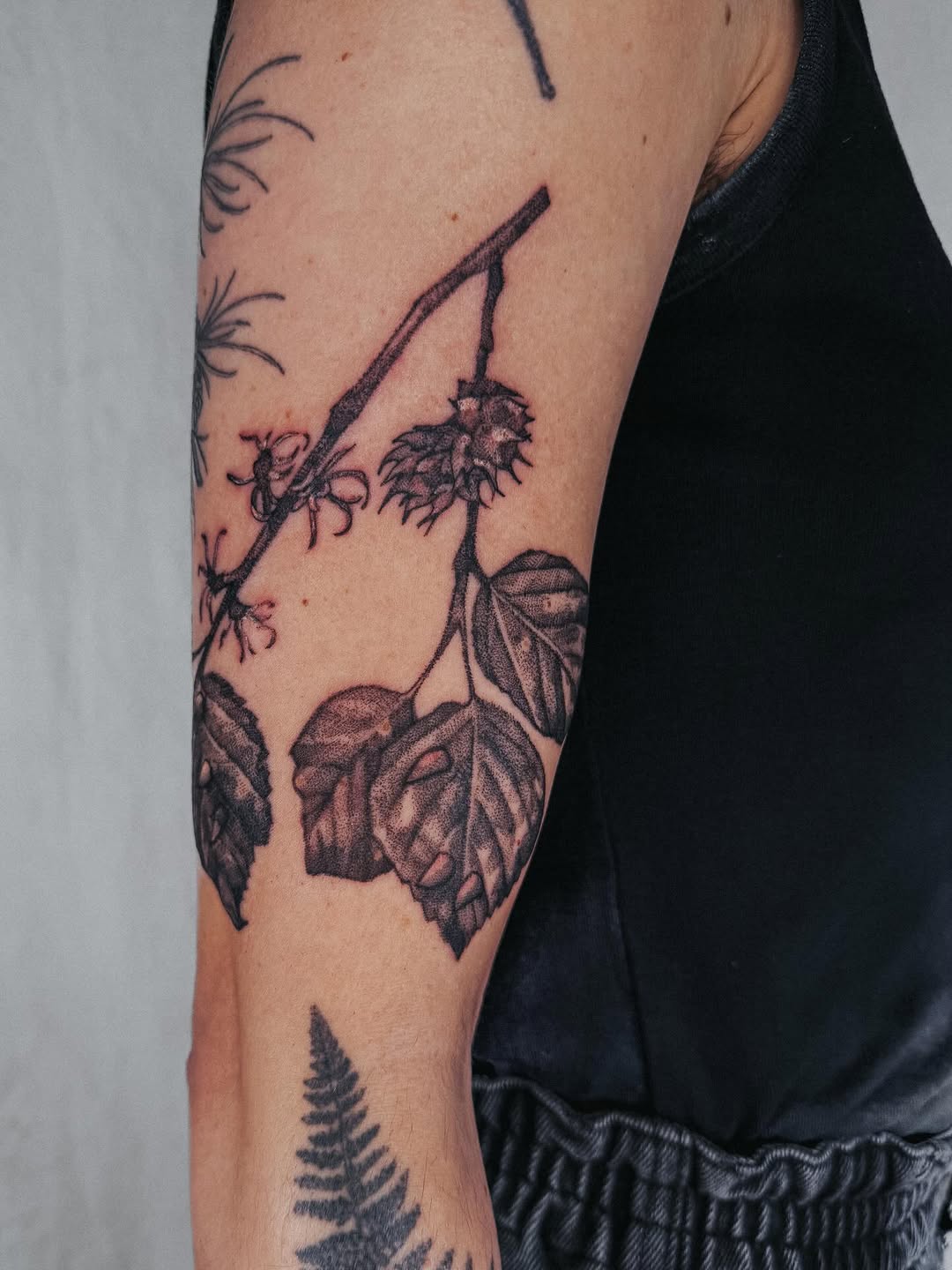 Tattoo by @lucy__yin — black_and_grey, dotwork