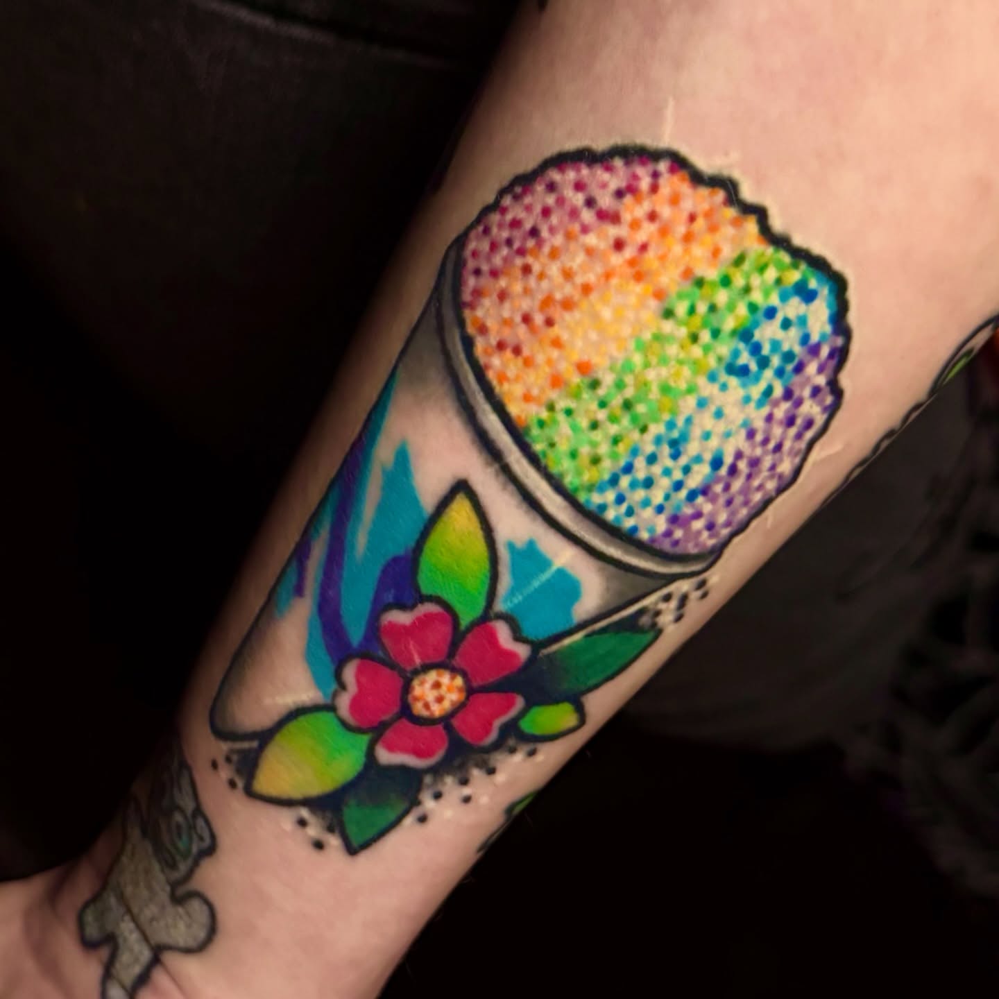 Tattoo by @counttatula β dotwork