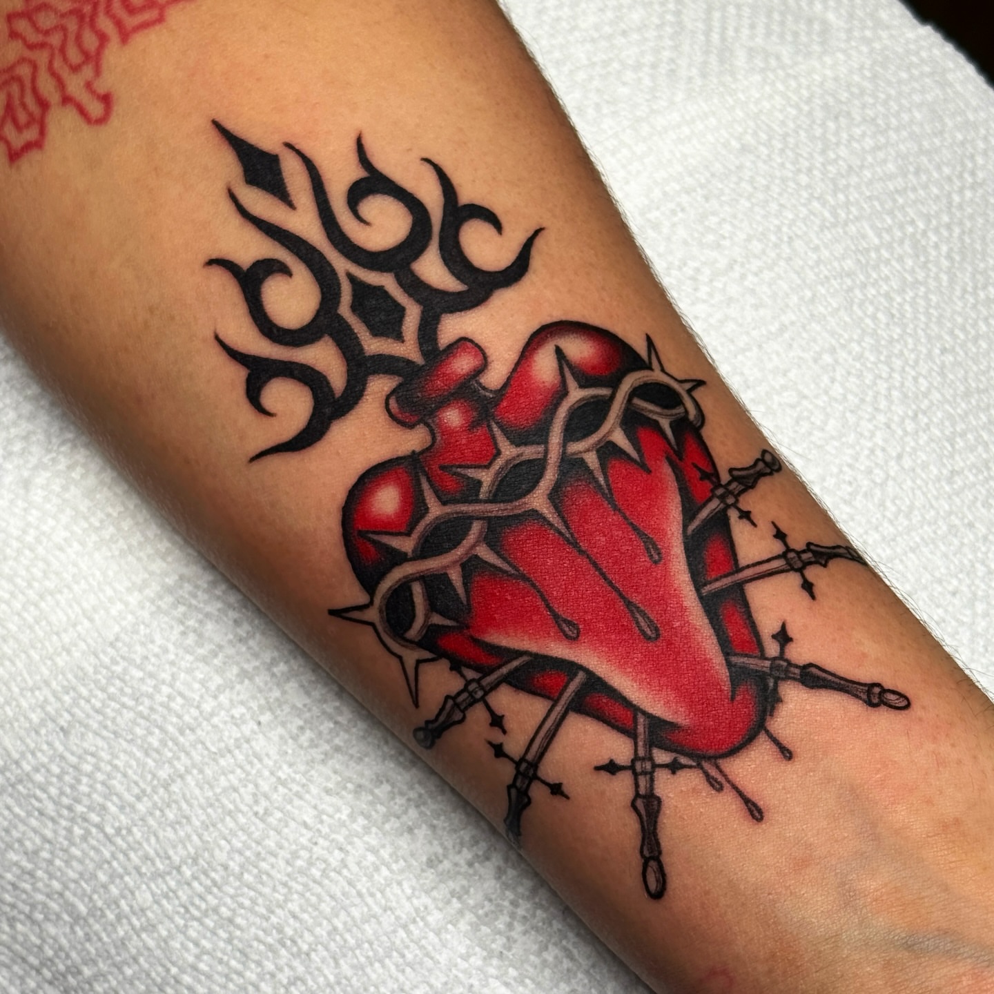 Tattoo by @wolfhazel β neo_traditional, dark_realism