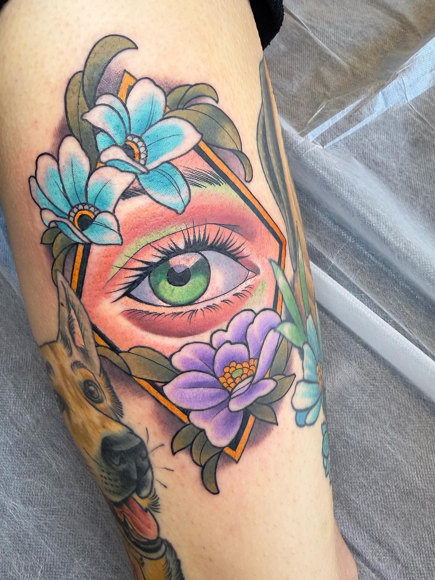 Tattoo by @booradleey — american_traditional, realism