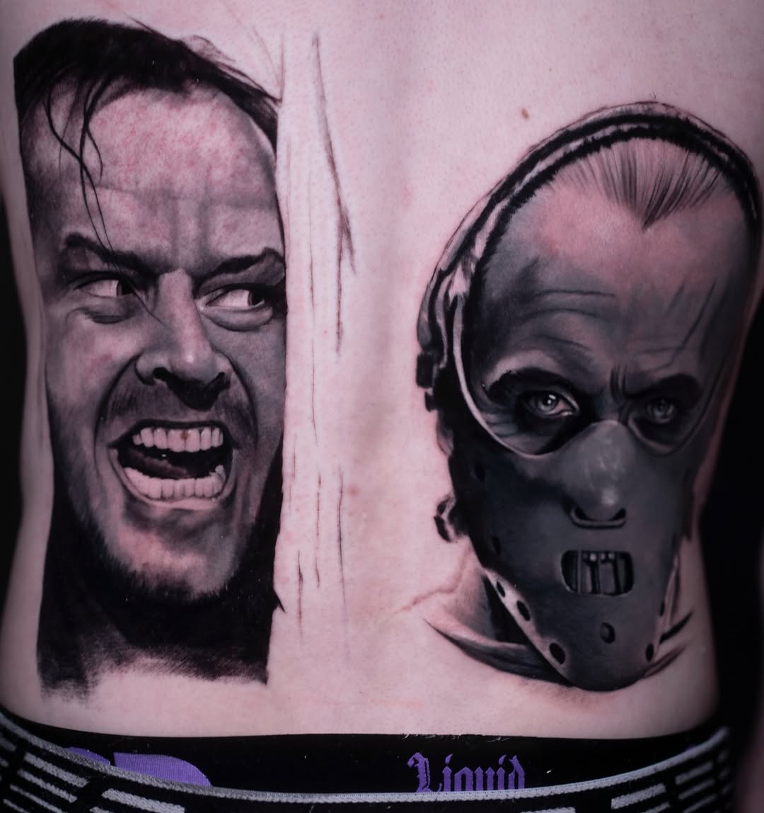 Tattoo by @andrea_fiorenza — realism, black_and_grey