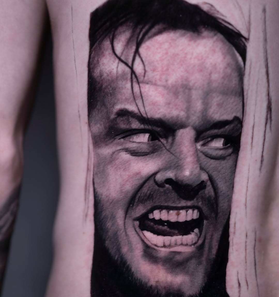 Tattoo by @andrea_fiorenza — realism, black_and_grey