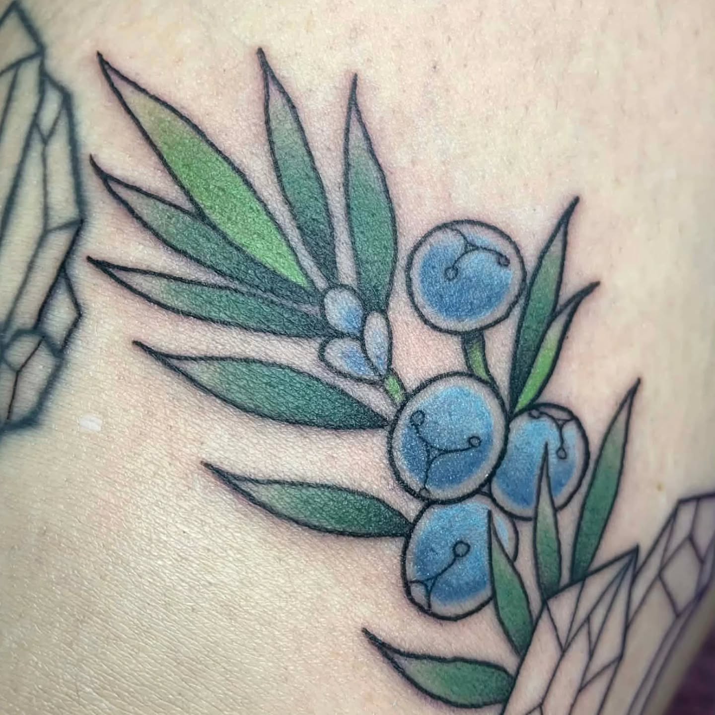 Tattoo by @molly.tattoos — dotwork
