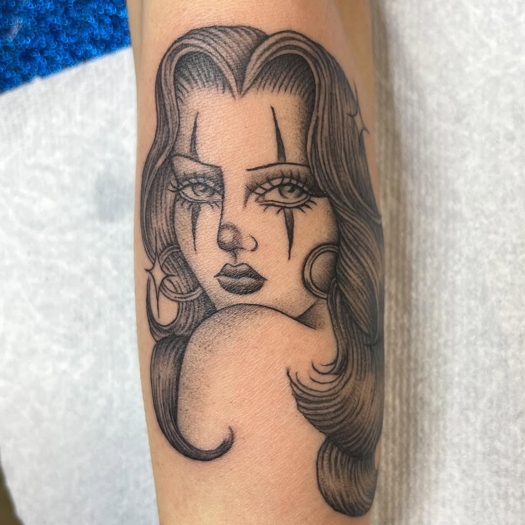 Tattoo by @valadeztattoo — chicano, black_and_grey