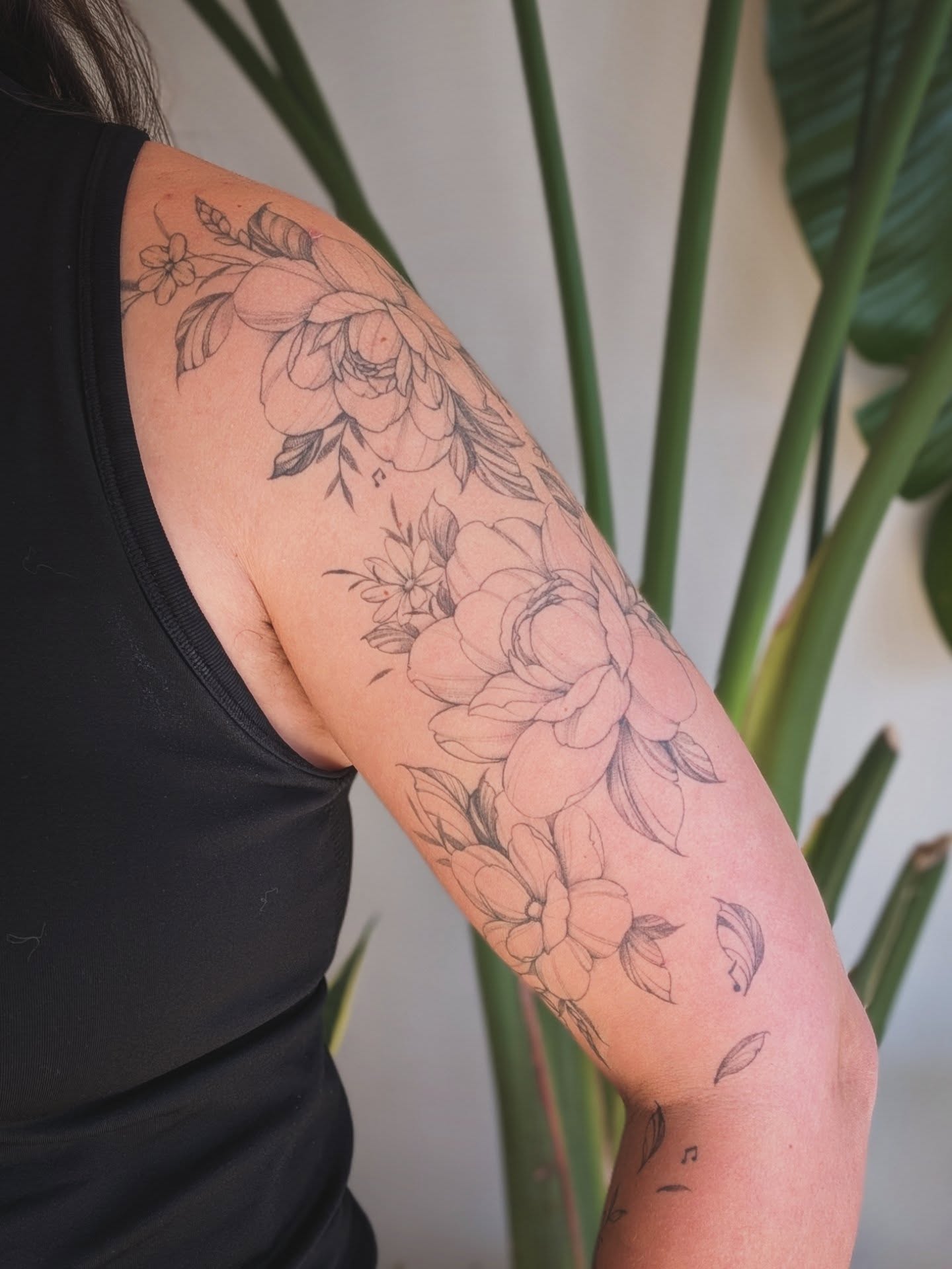 Tattoo by @le.petitmonstre — black_and_grey