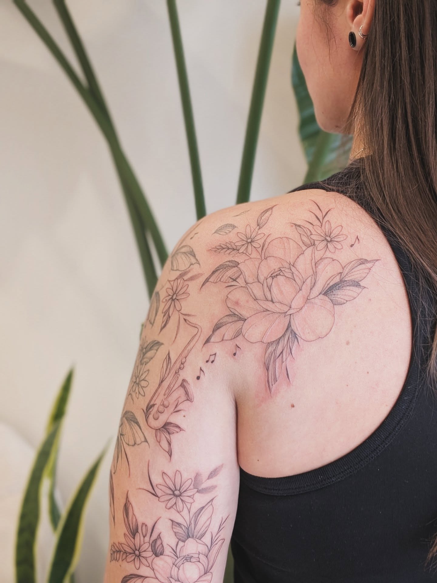 Tattoo by @le.petitmonstre — black_and_grey