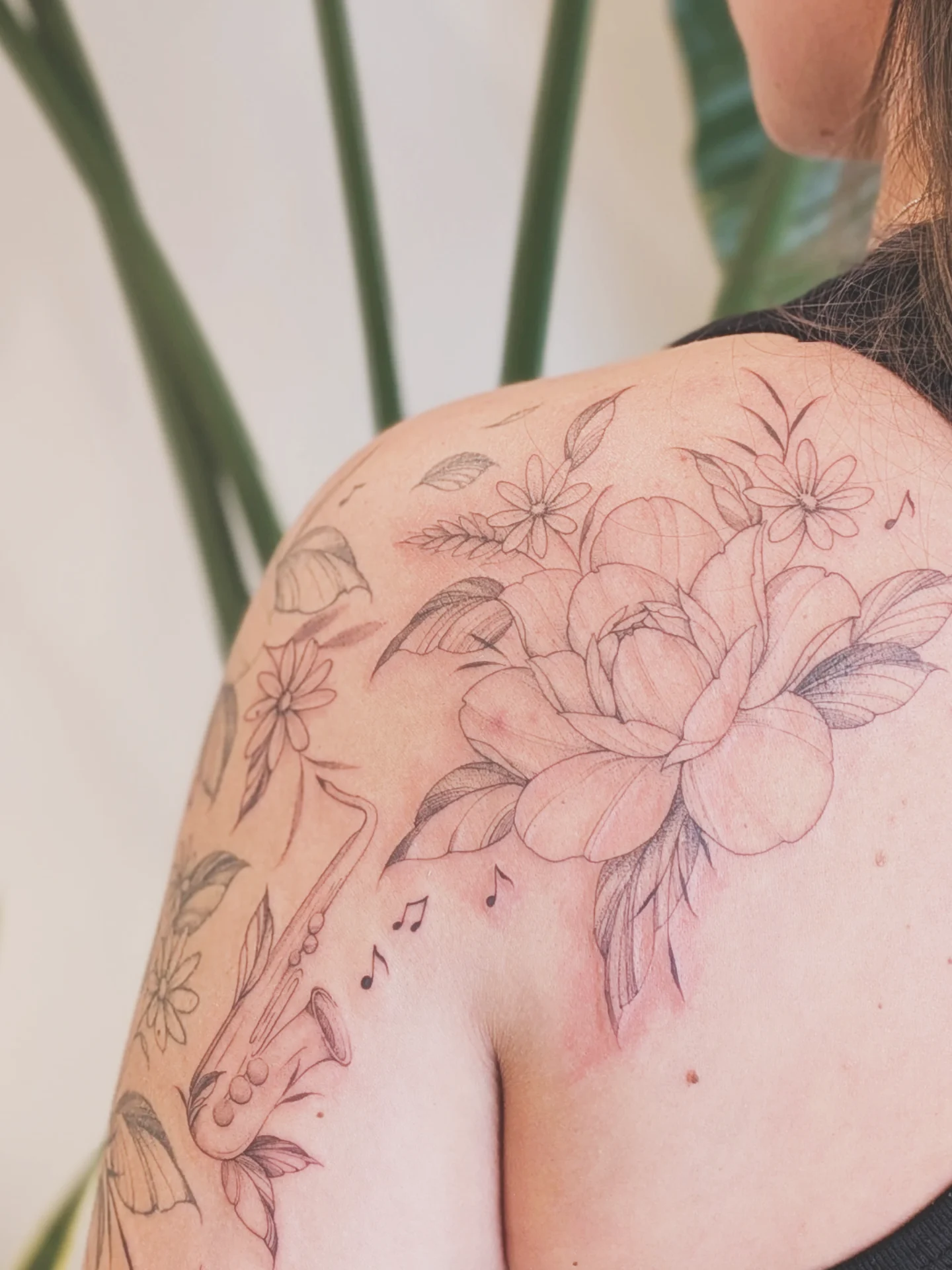 Tattoo by @le.petitmonstre — black_and_grey