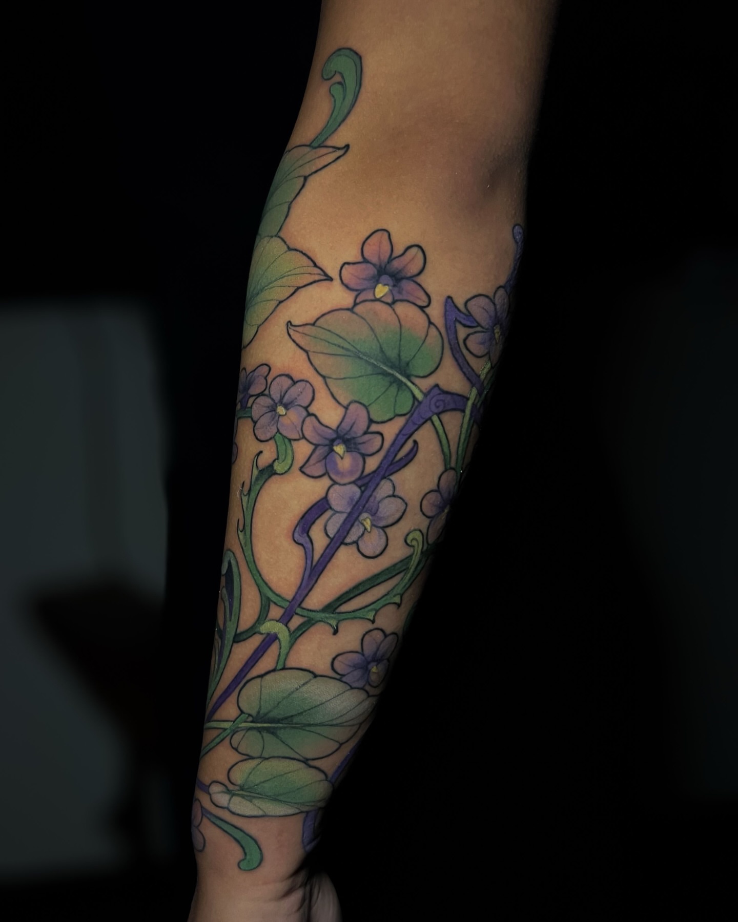 Tattoo by @hannahsteeleart — new_school, ornamental