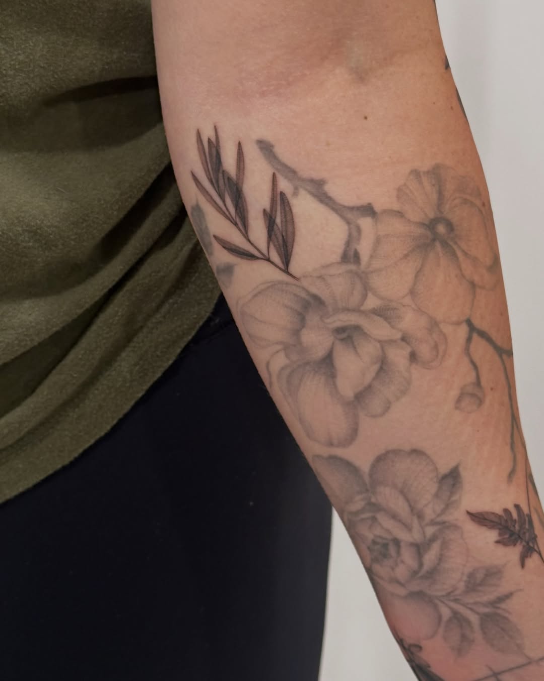 Tattoo by @heeyatattoo — black_and_grey, realism