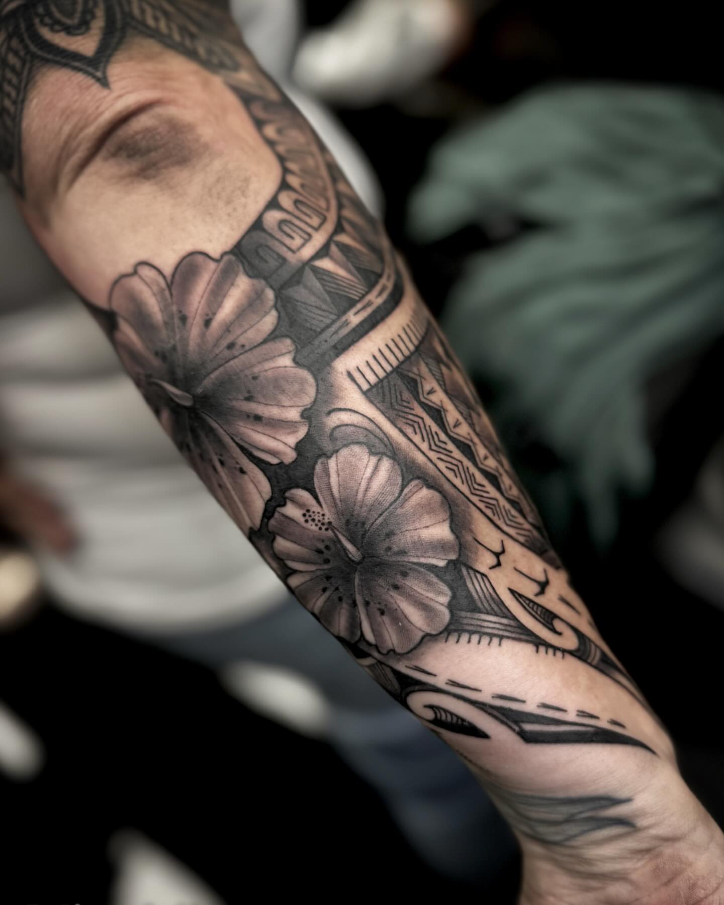 Tattoo by @julianotattoo — black_and_grey, realism