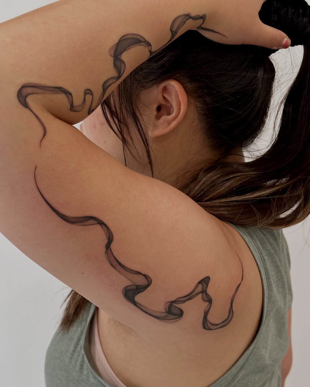 Tattoo by @heeyatattoo — fine_line, black_and_grey