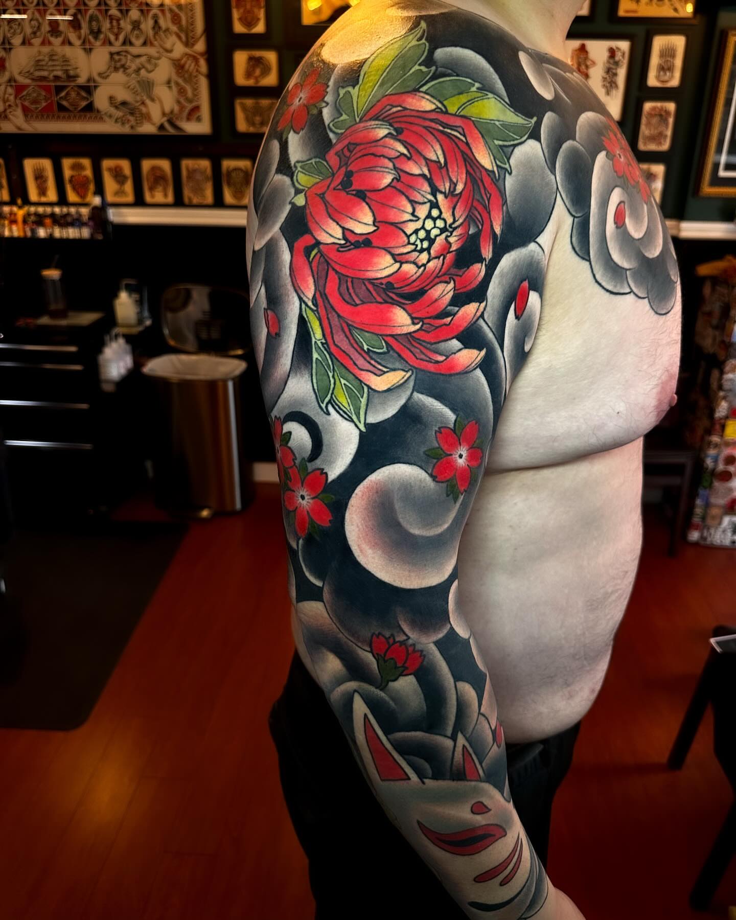 Tattoo by @copperbunnyink — japanese_irezumi
