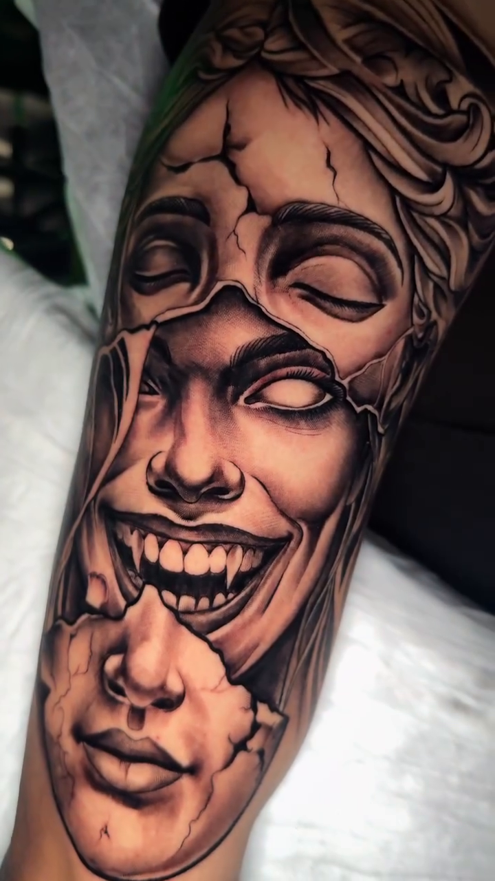 Tattoo by Mike Angel, Miami, FL