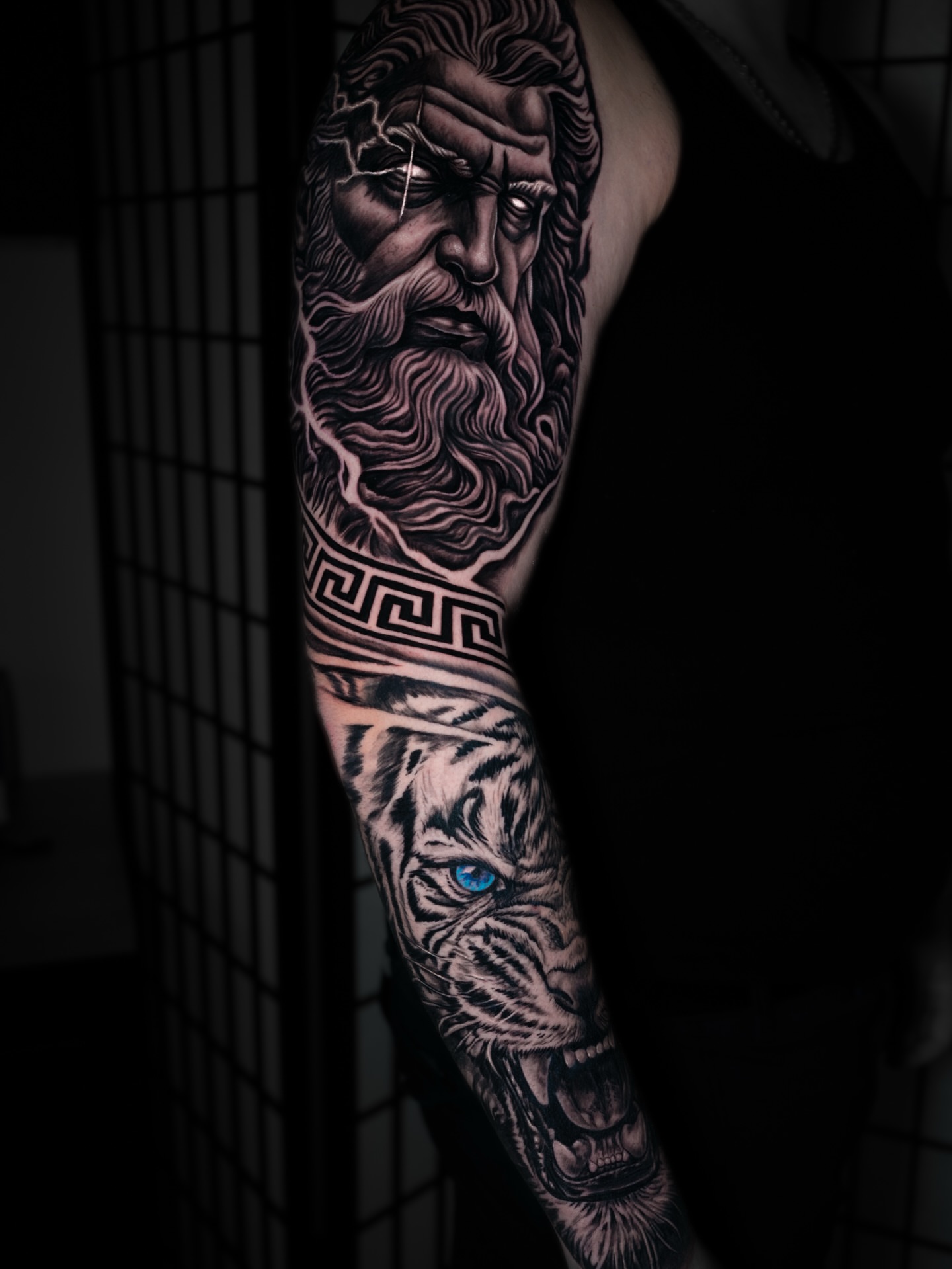 Tattoo by @juan_arias_art — realism, black_and_grey