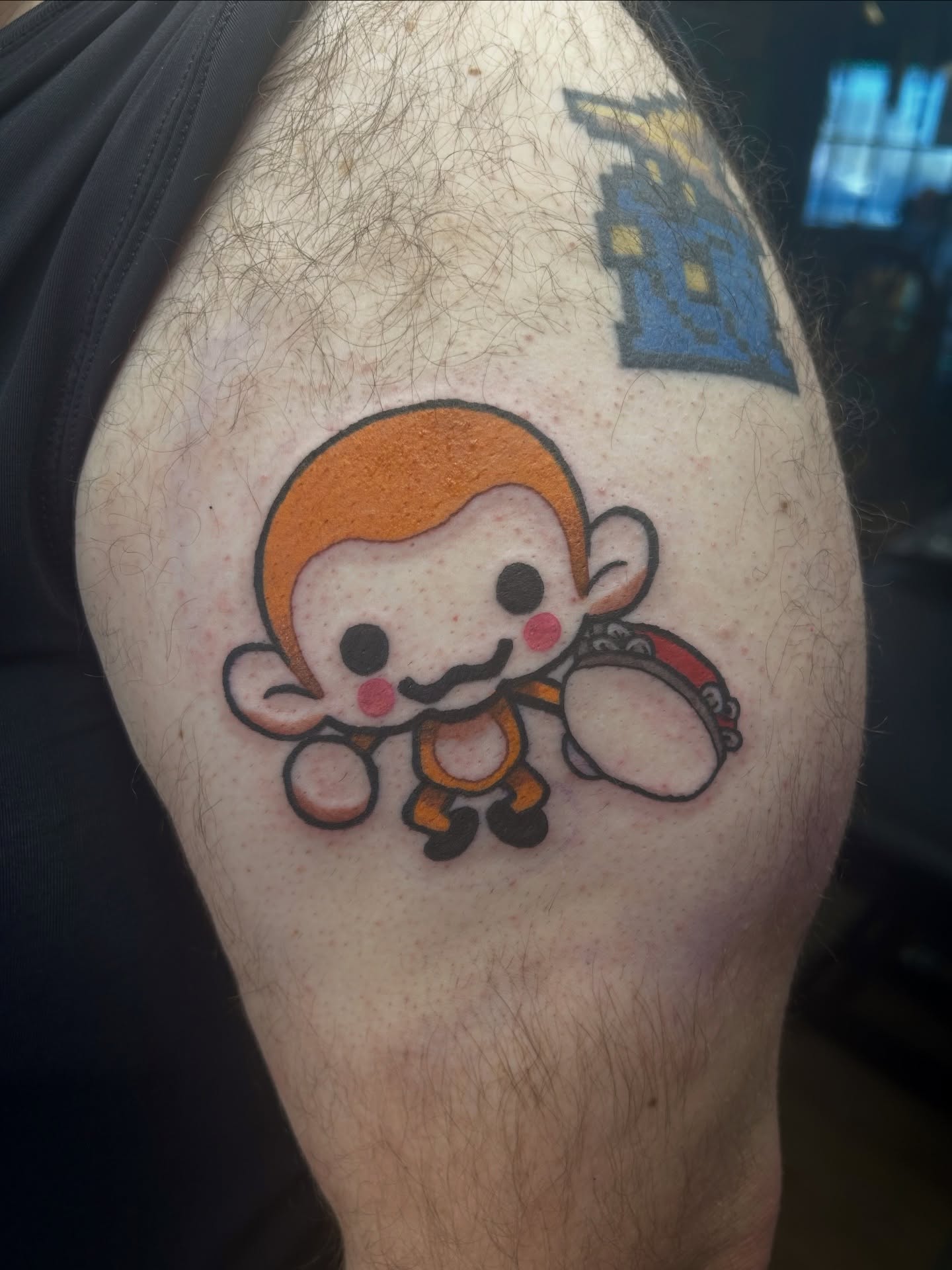Tattoo by @bee.rose_tattoo — dotwork
