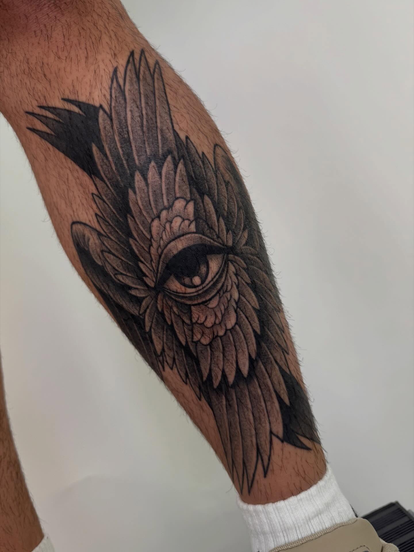 Tattoo by @tannerminocktattoos — black_and_grey, realism