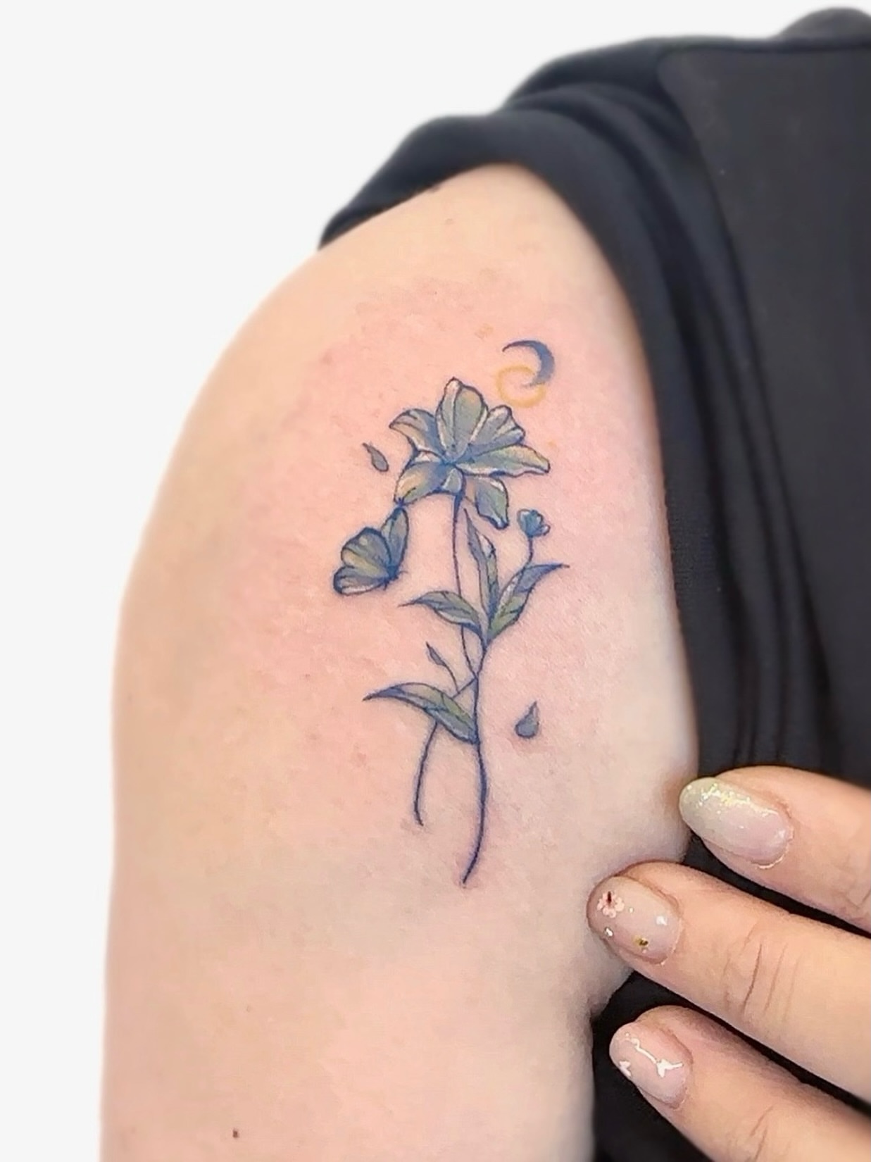 Tattoo by @morae_tattoo — watercolor