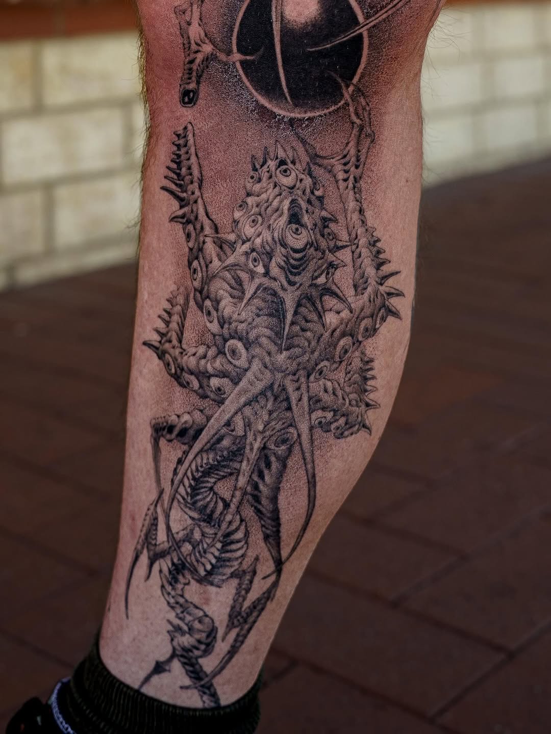 Tattoo by @nowthisyujhi — realism, dark_realism