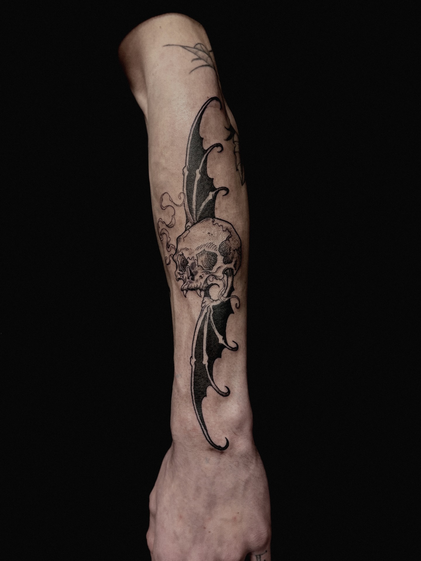Tattoo by @collectitats โ black_and_grey, dark_realism