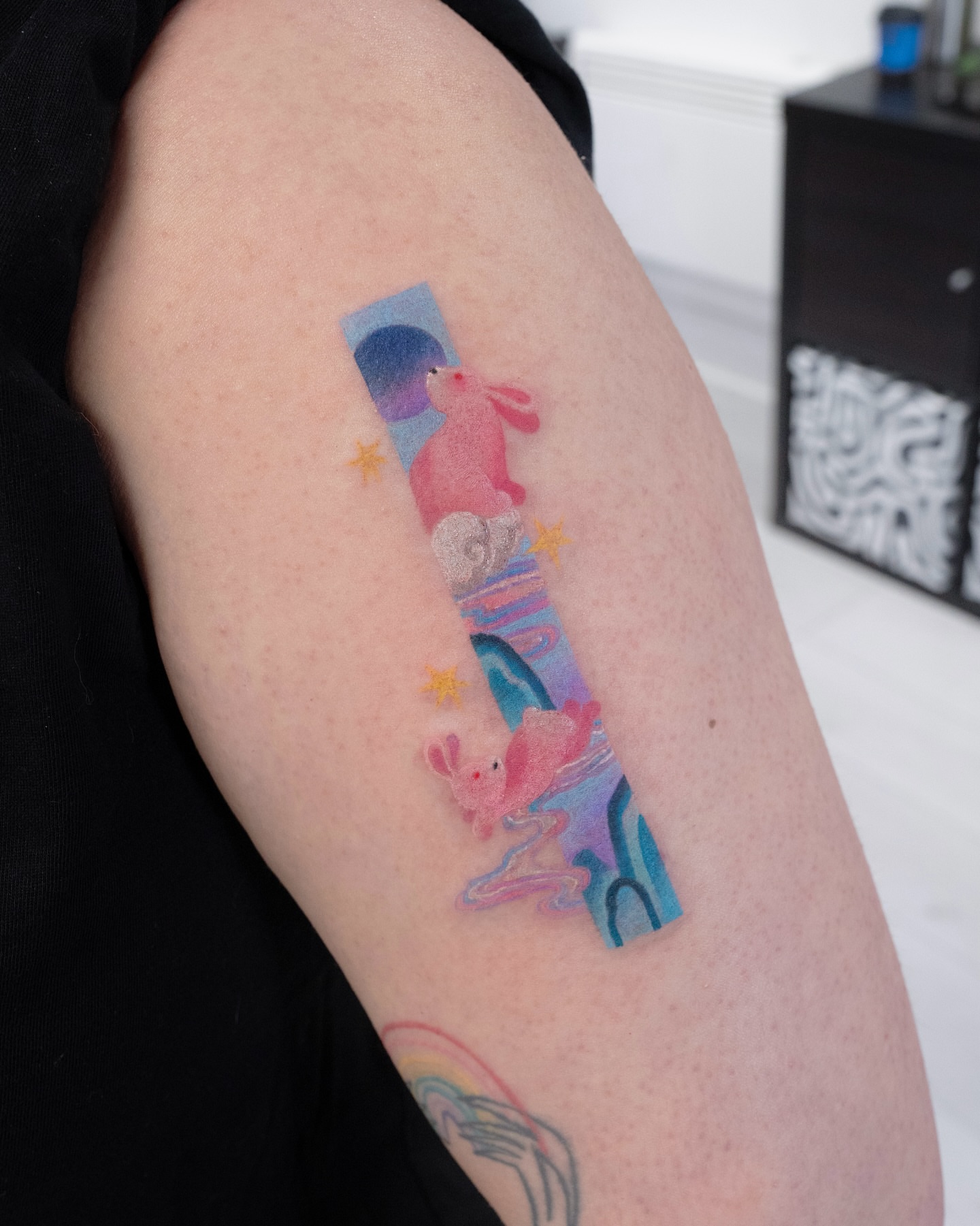 Tattoo by @live_tattooer — watercolor, illustrative