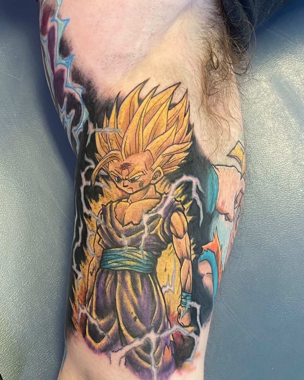 Tattoo by @killer_with_kindness — anime