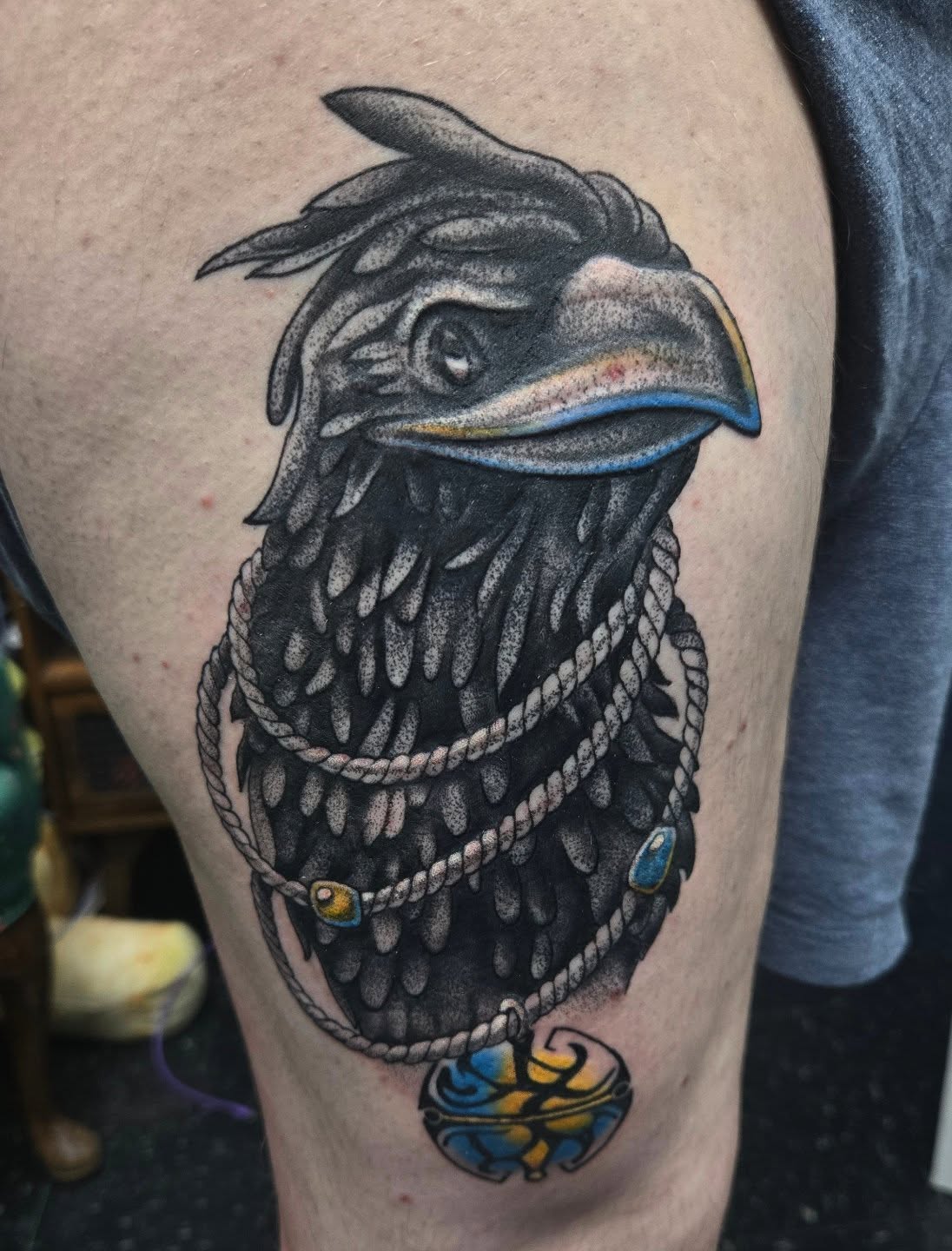 Tattoo by @robinmatztattoos โ dotwork, realism