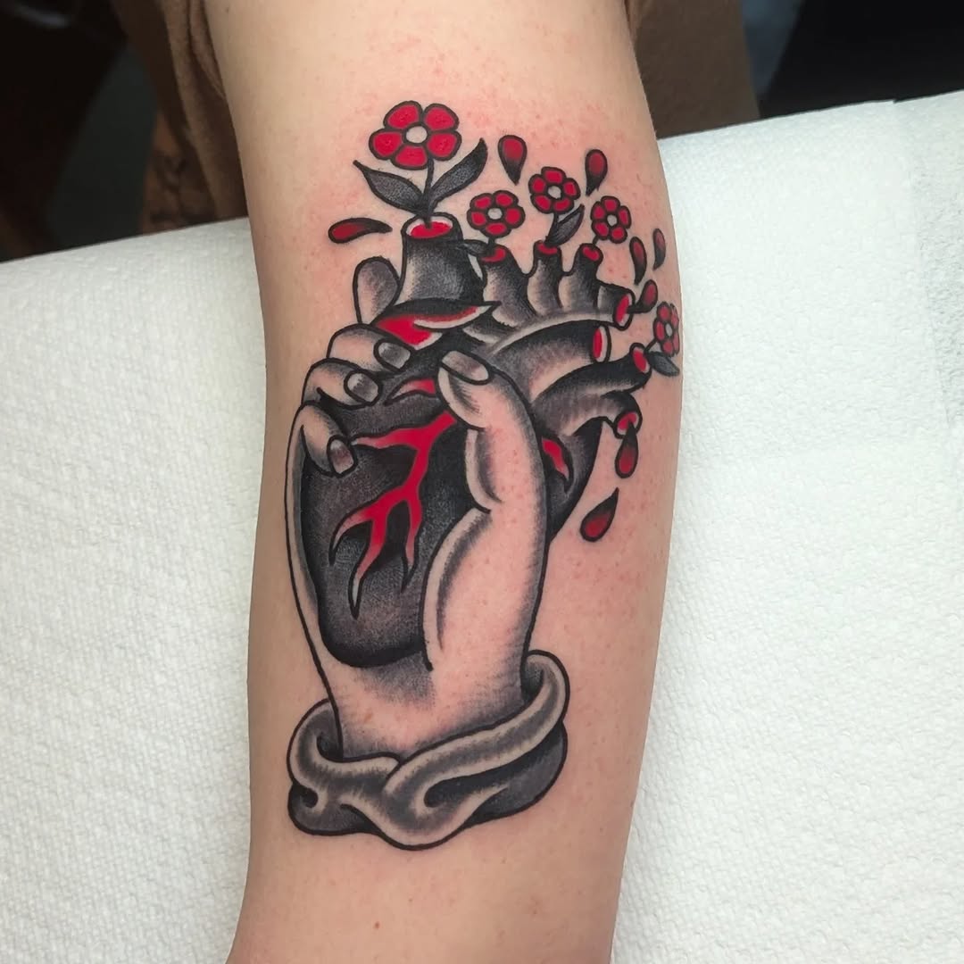 Tattoo by @zapmeistertattoo — american_traditional, neo_traditional