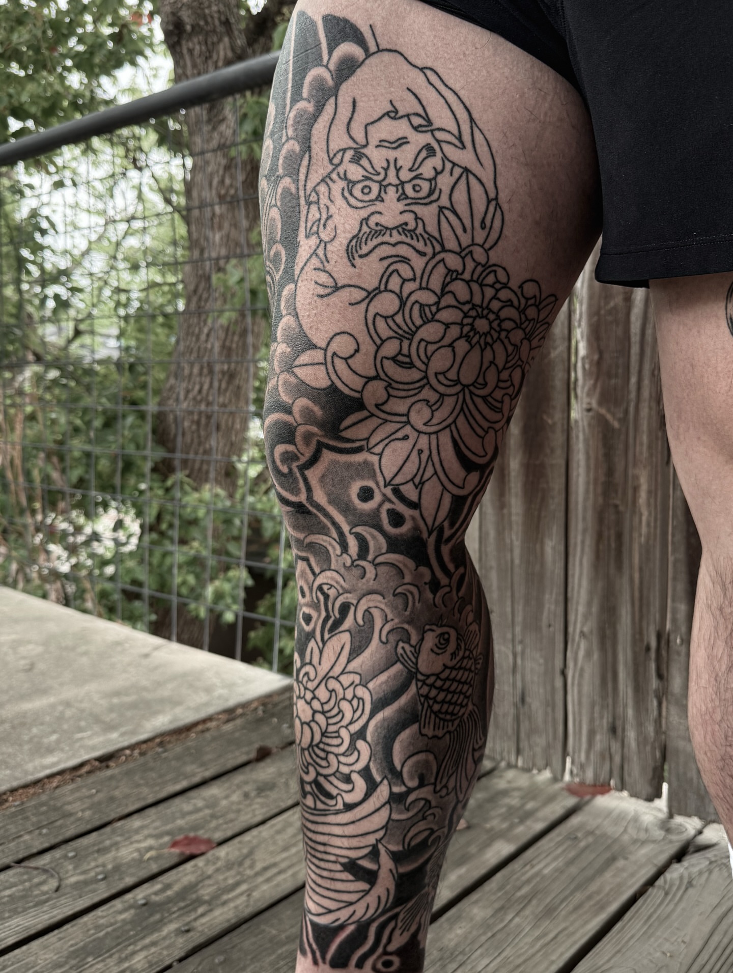 Tattoo by @mattbrookstattoo — japanese_irezumi