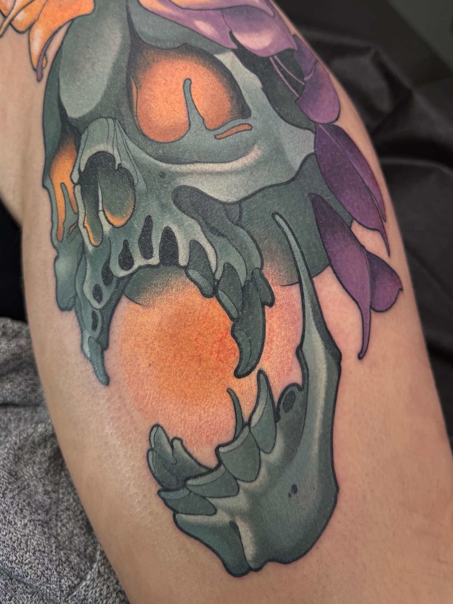 Tattoo by @anne_core — dark_realism