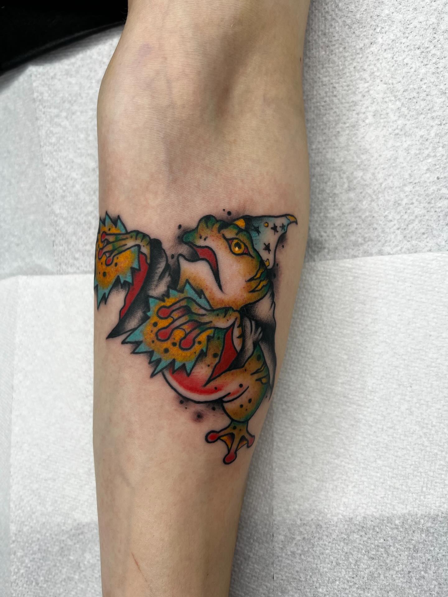 Tattoo by @levigunn_tattoos — american_traditional