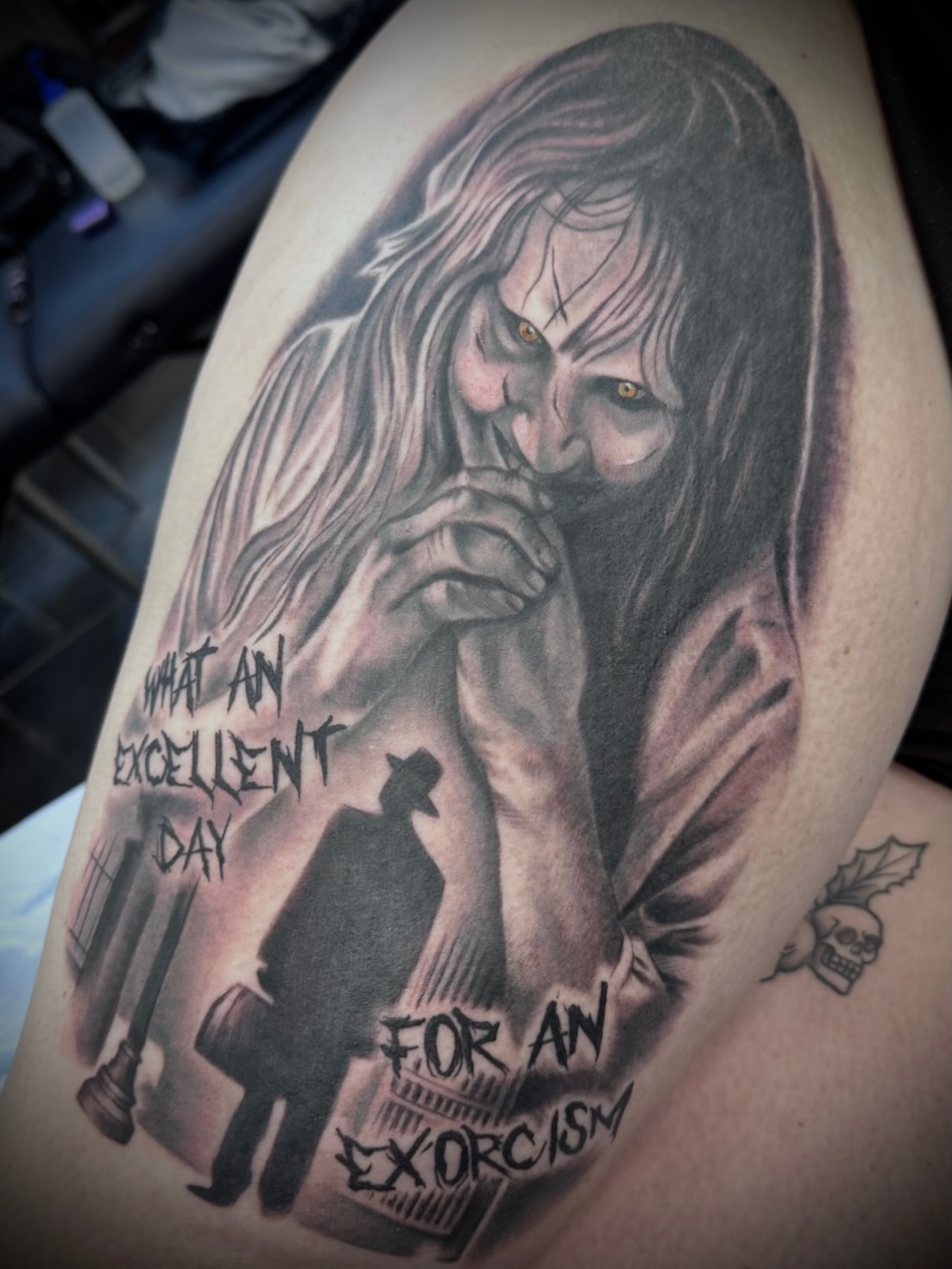 Tattoo by @rori_hughes_artistry — black_and_grey, realism