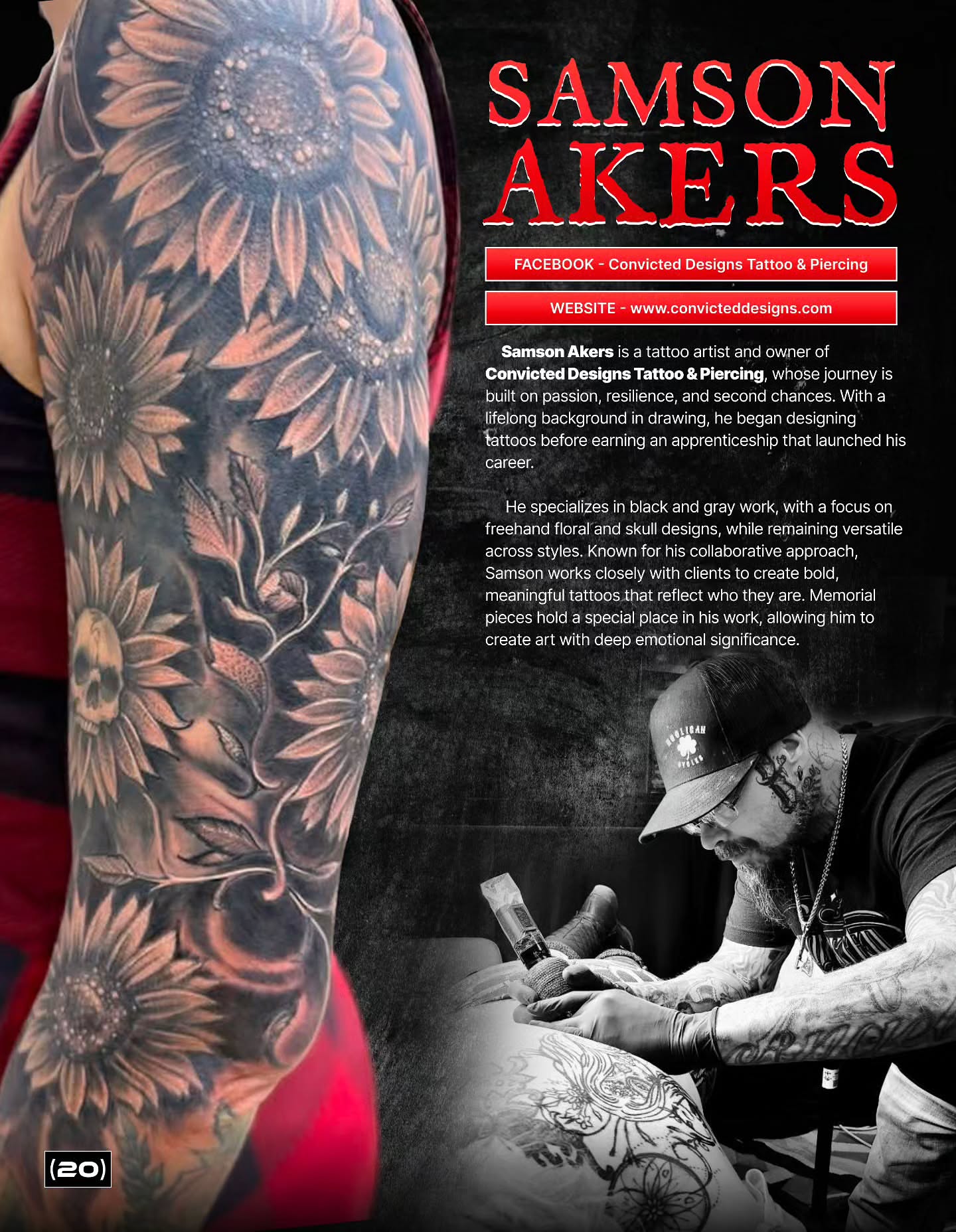 Tattoo by Samson Akers, Rapid City, South Dakota