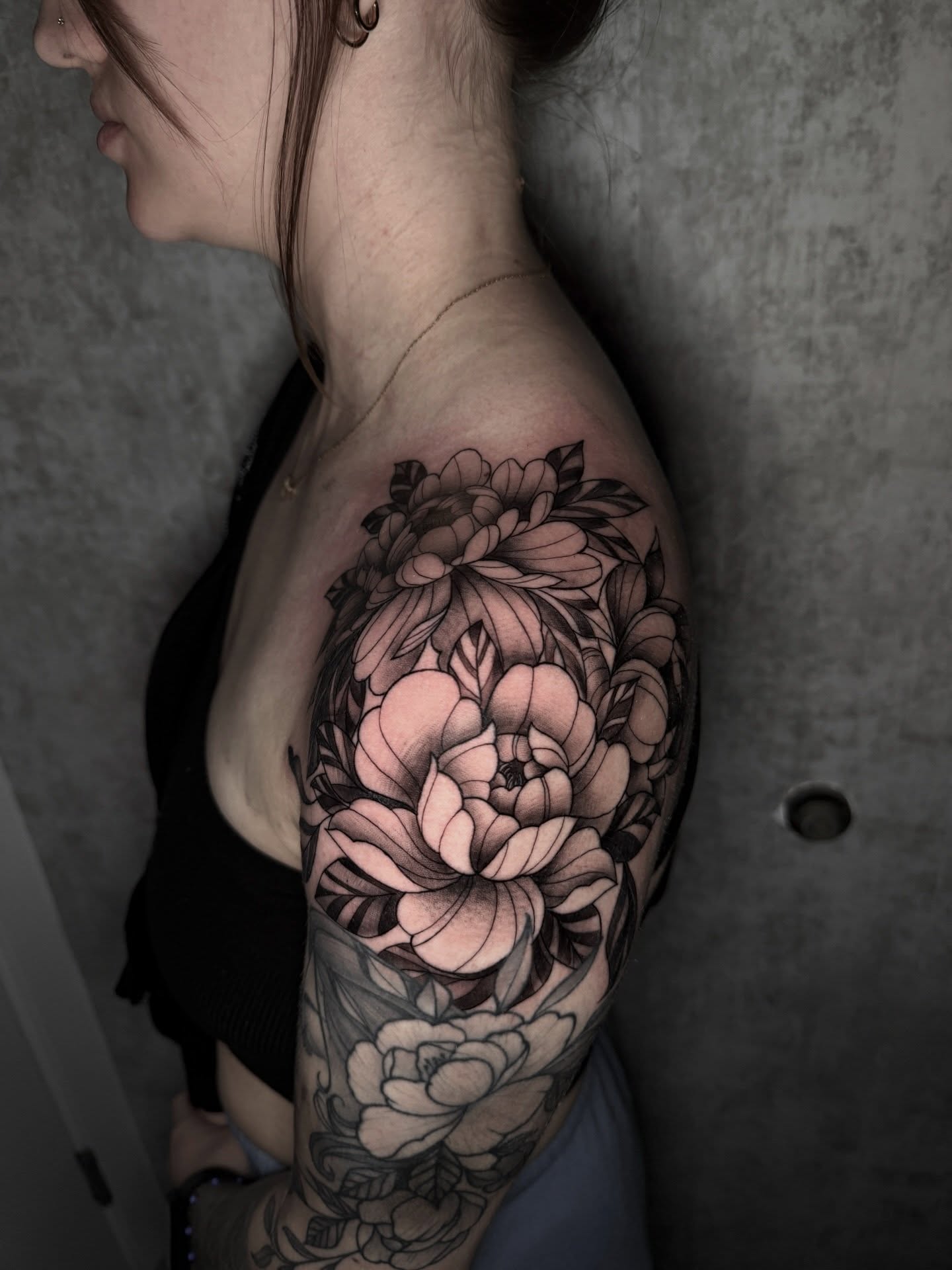 Tattoo by @chiptatt00s — black_and_grey