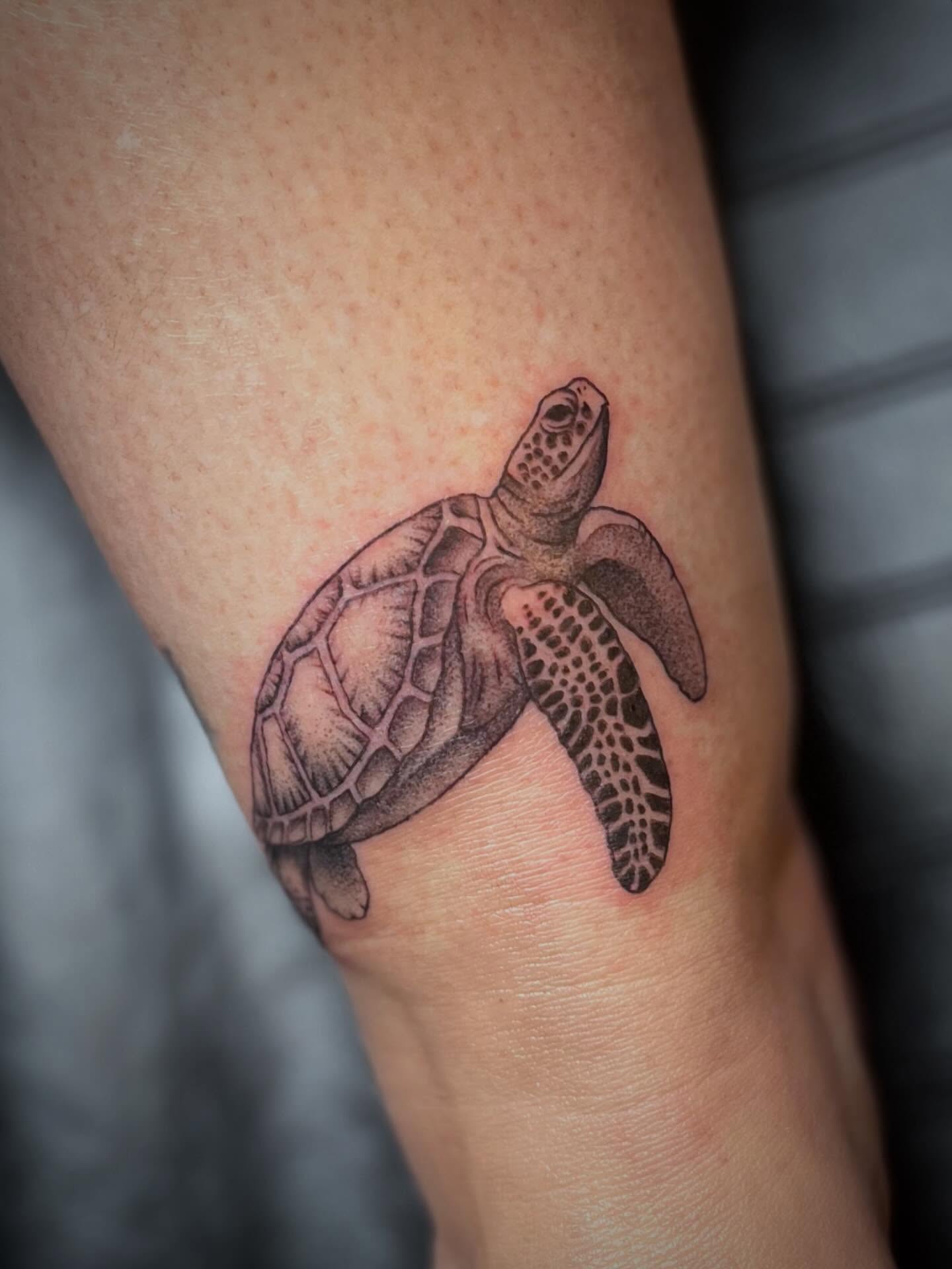 Tattoo by @imaginary_rubbish — dotwork, realism