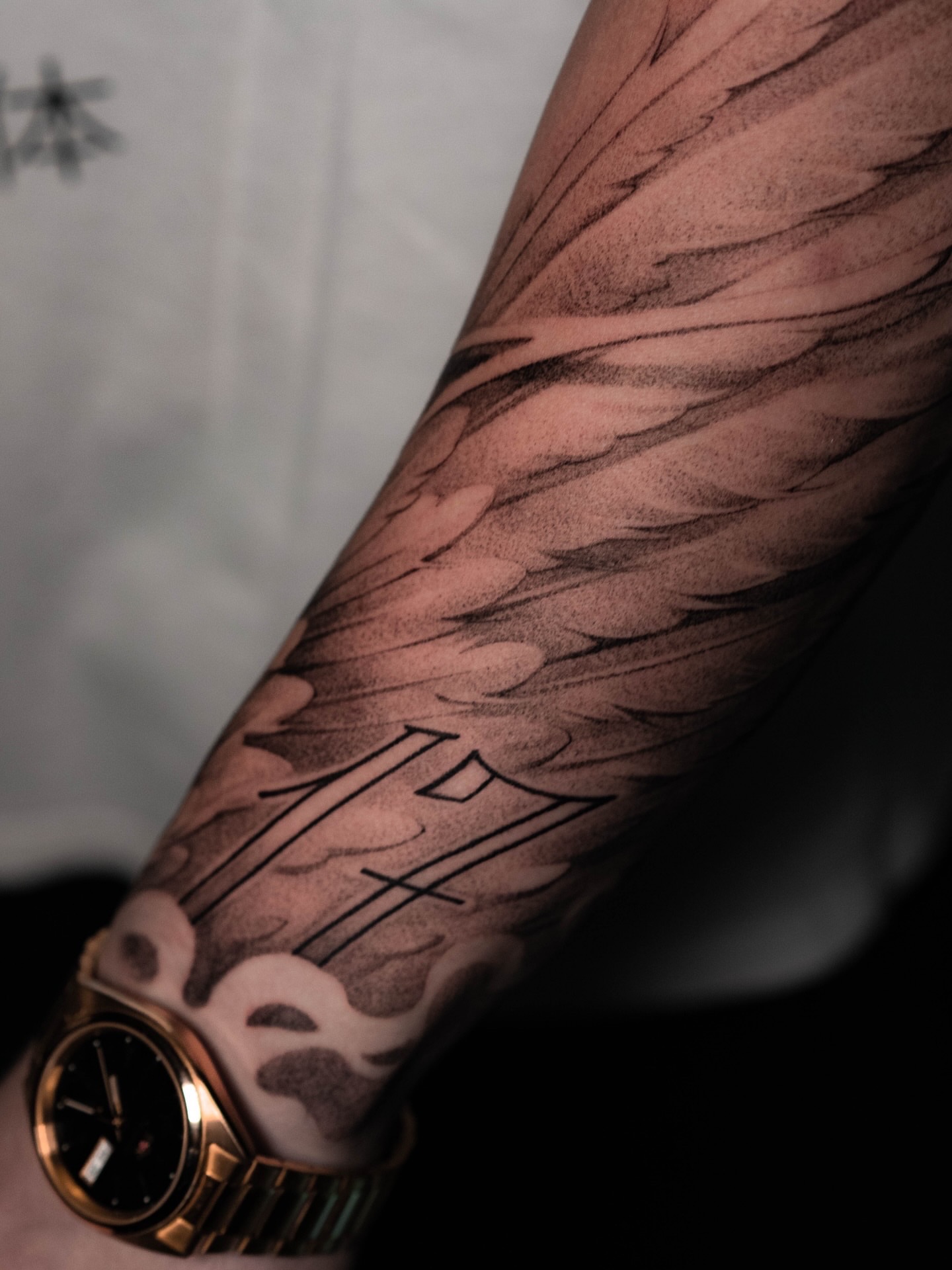 Tattoo by @slaidartwork — dotwork, black_and_grey