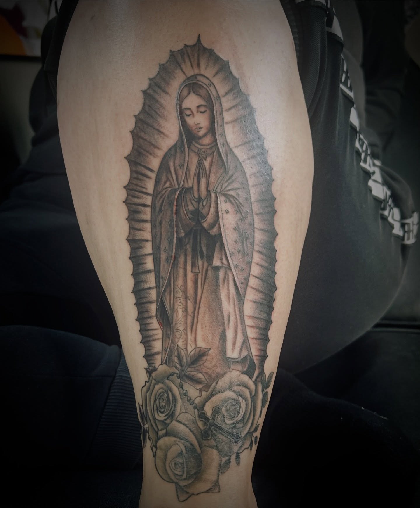 Tattoo by @the_tatuador265 β black_and_grey
