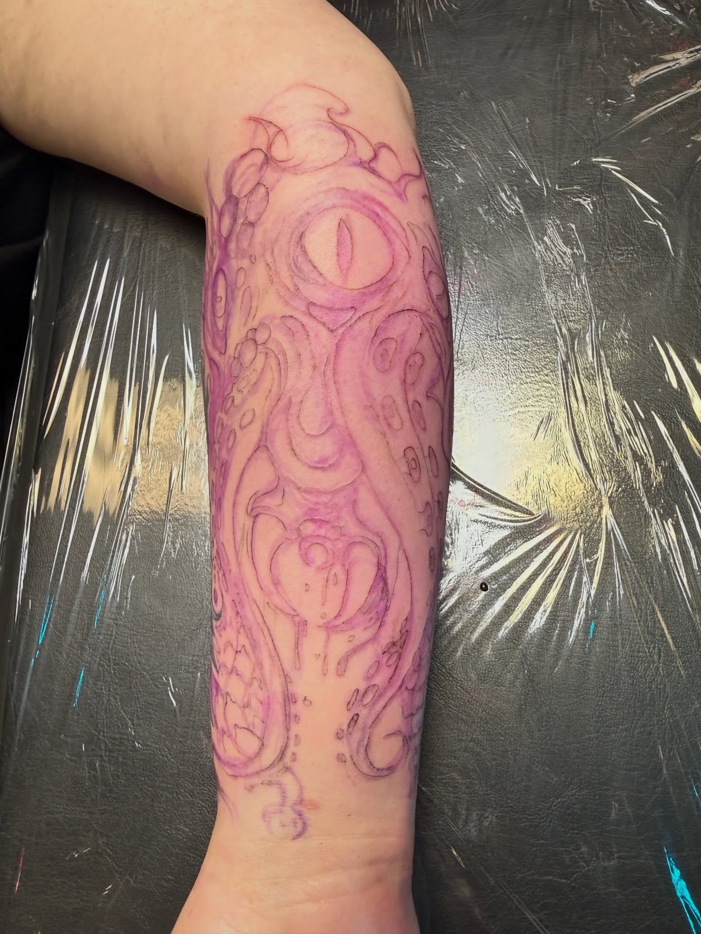 Tattoo by @blackmeddle — surrealism