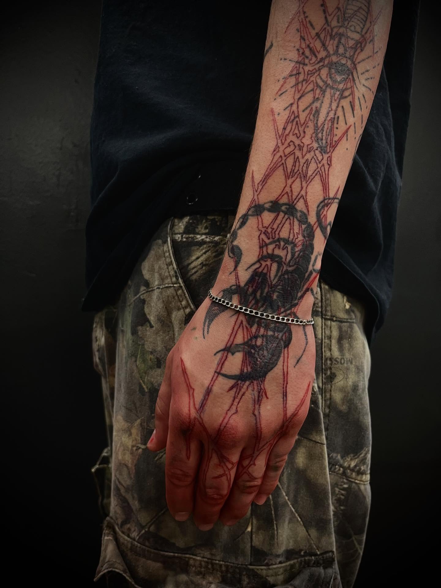Tattoo by @pls_tnx — black_and_grey