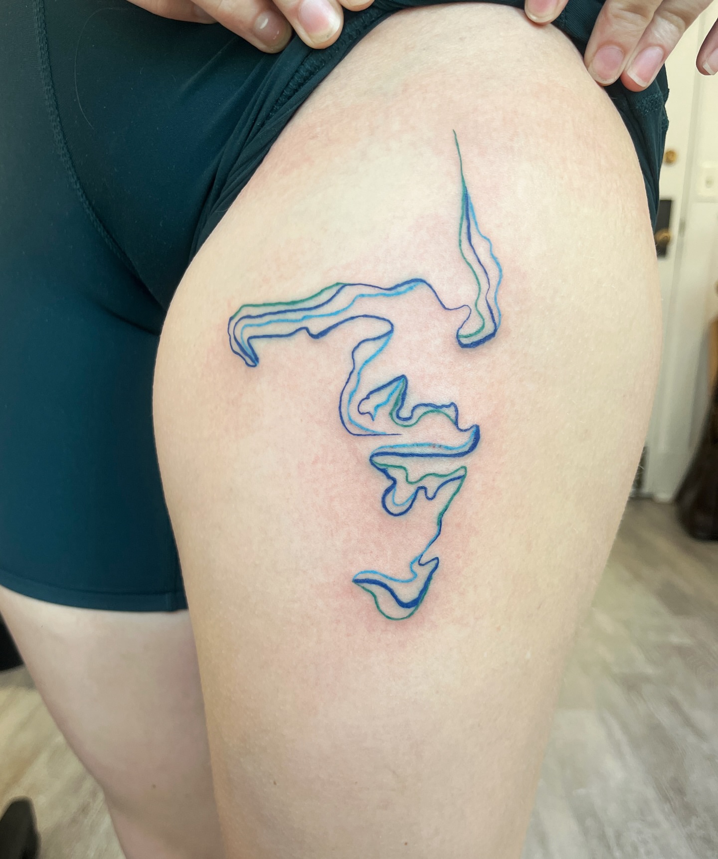 Tattoo by @sketchesonskin — dotwork