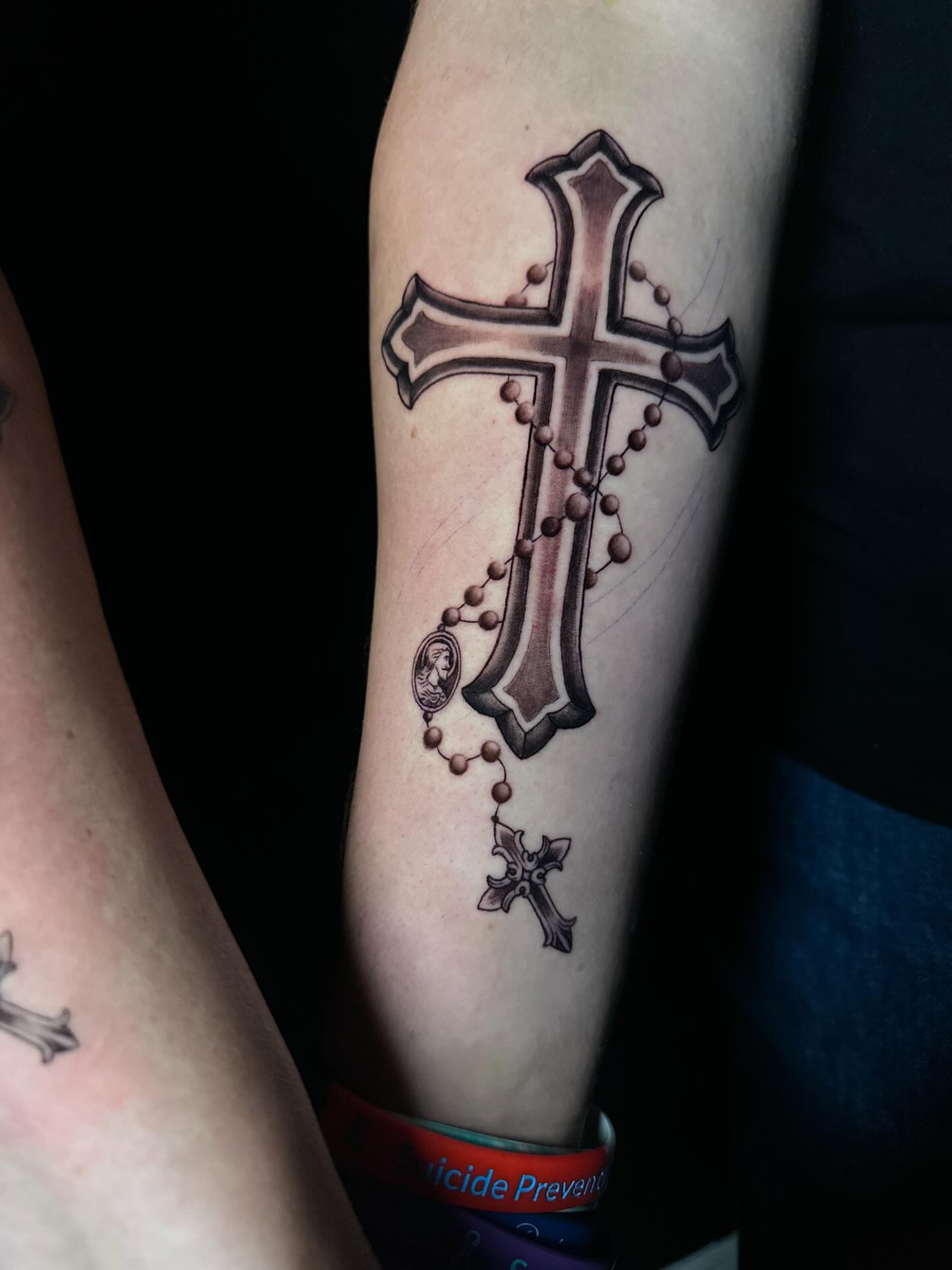 Tattoo by @viciousmarc — black_and_grey