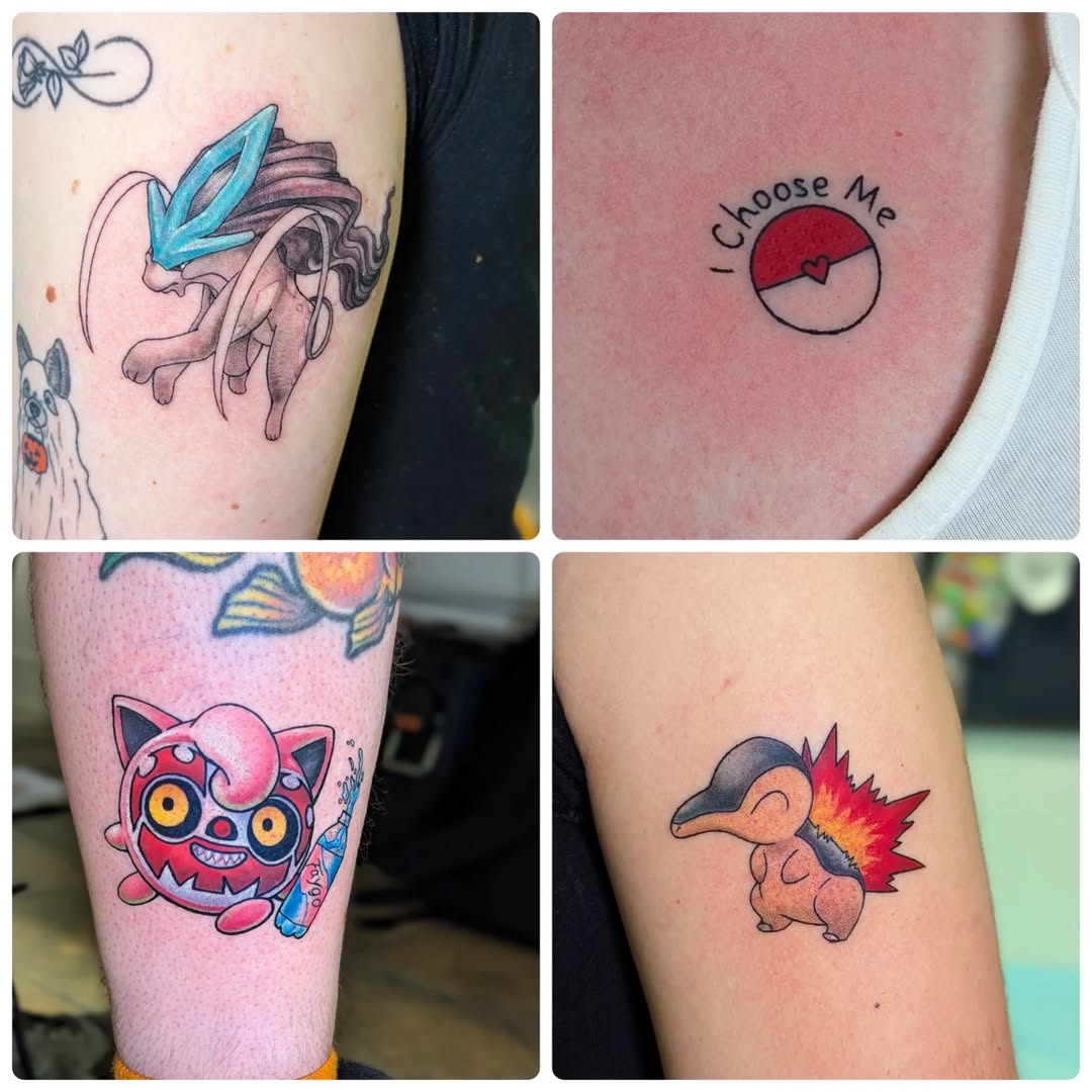 Tattoo by @loreleitattoos — anime