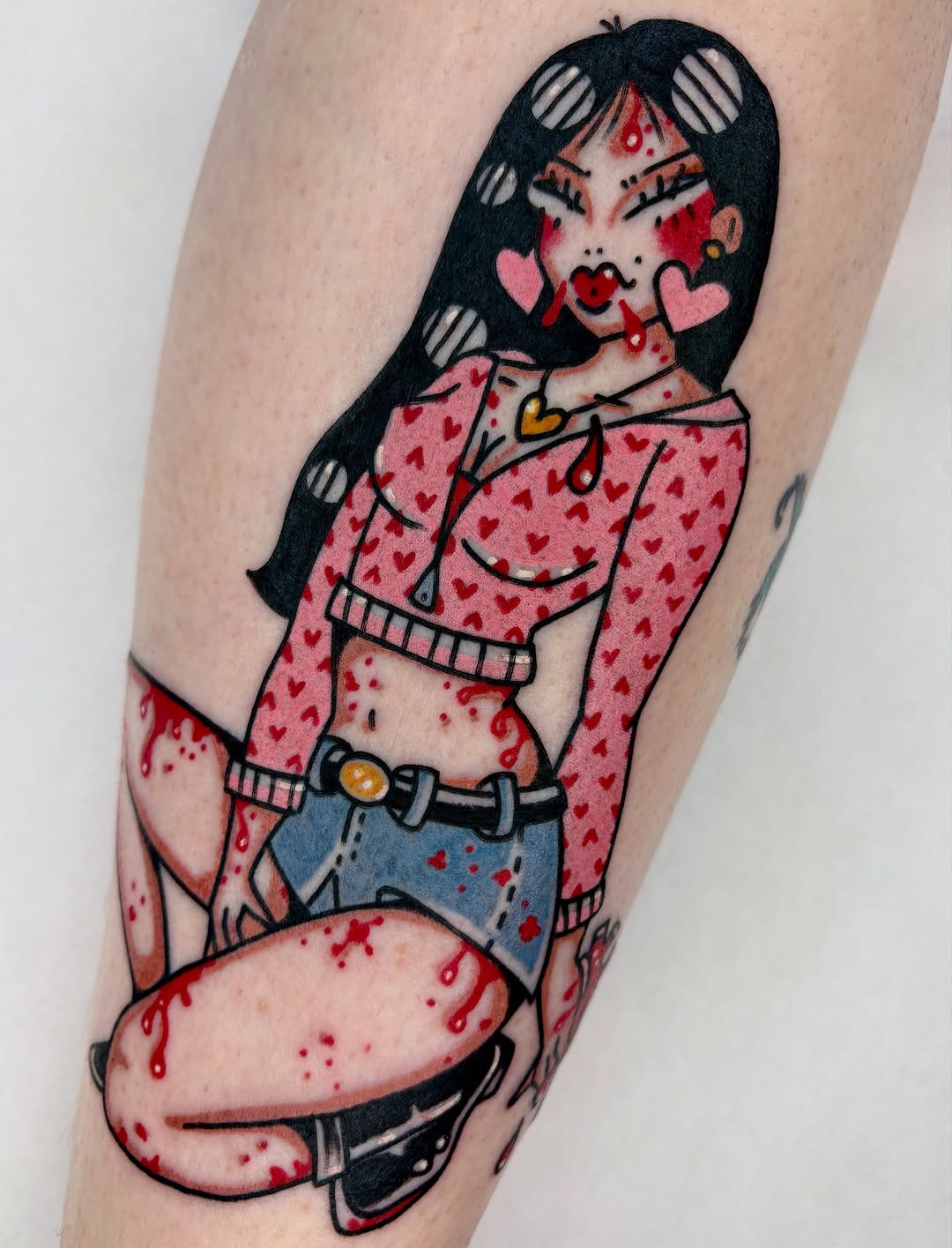 Tattoo by @bella.ryan.tattoos — new_school, ignorant
